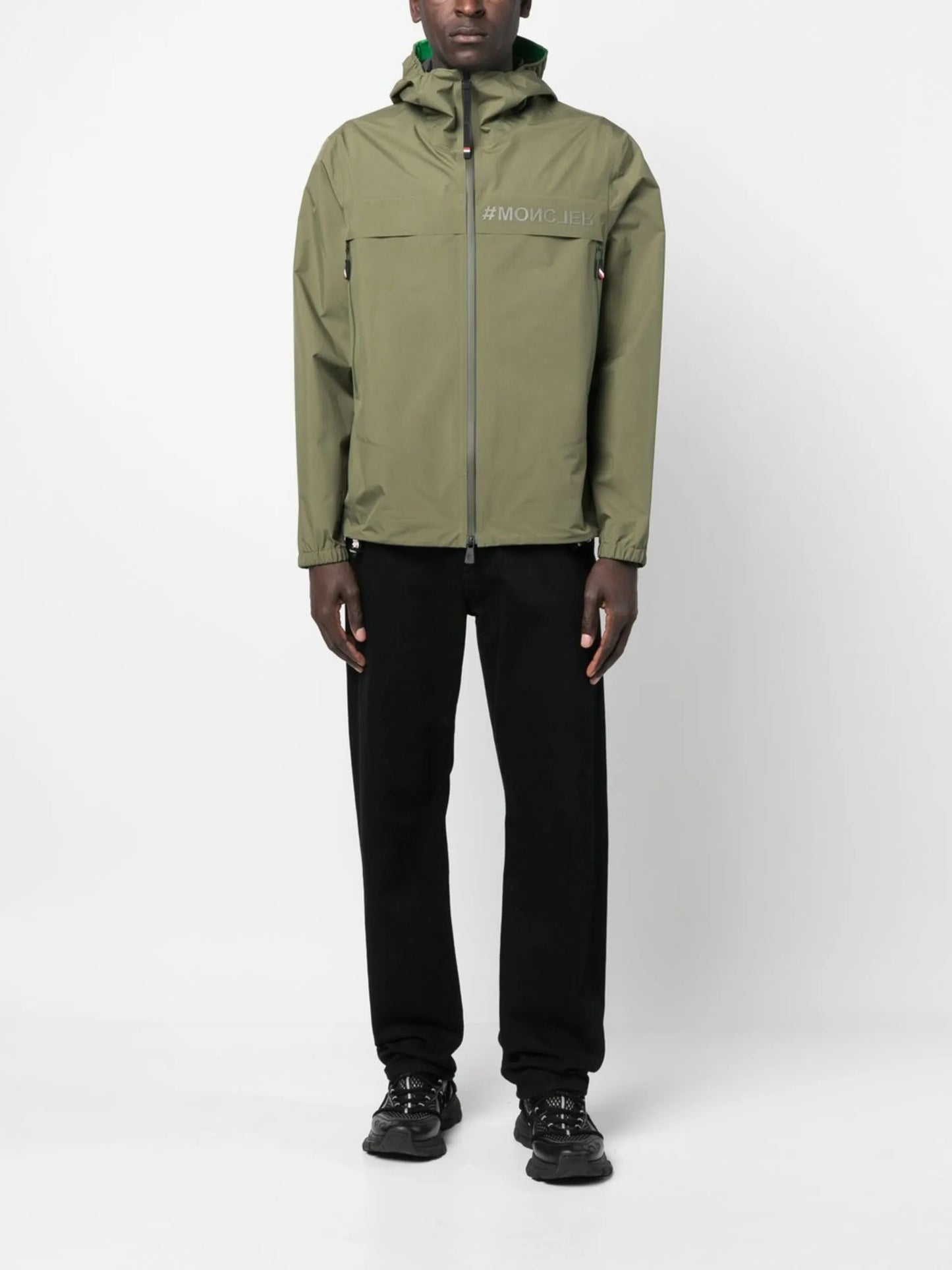 logo-print jacket