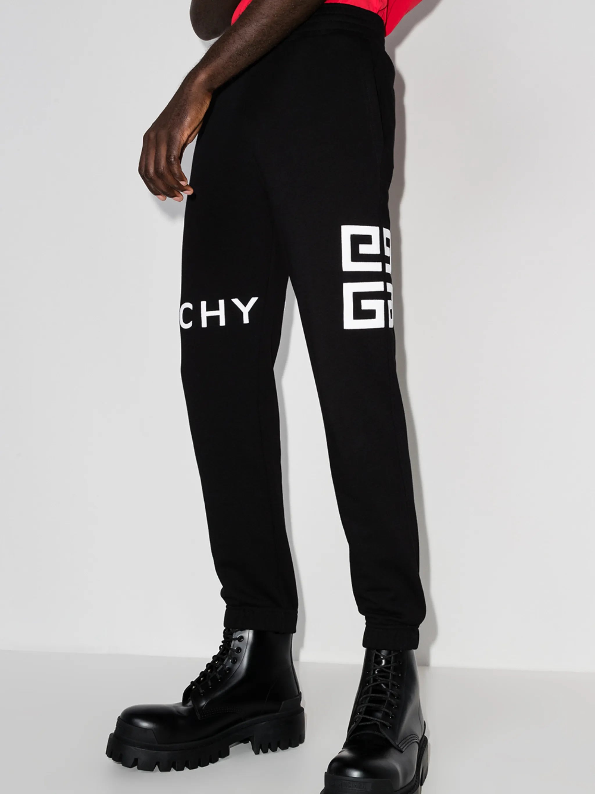 4G logo-print track pants