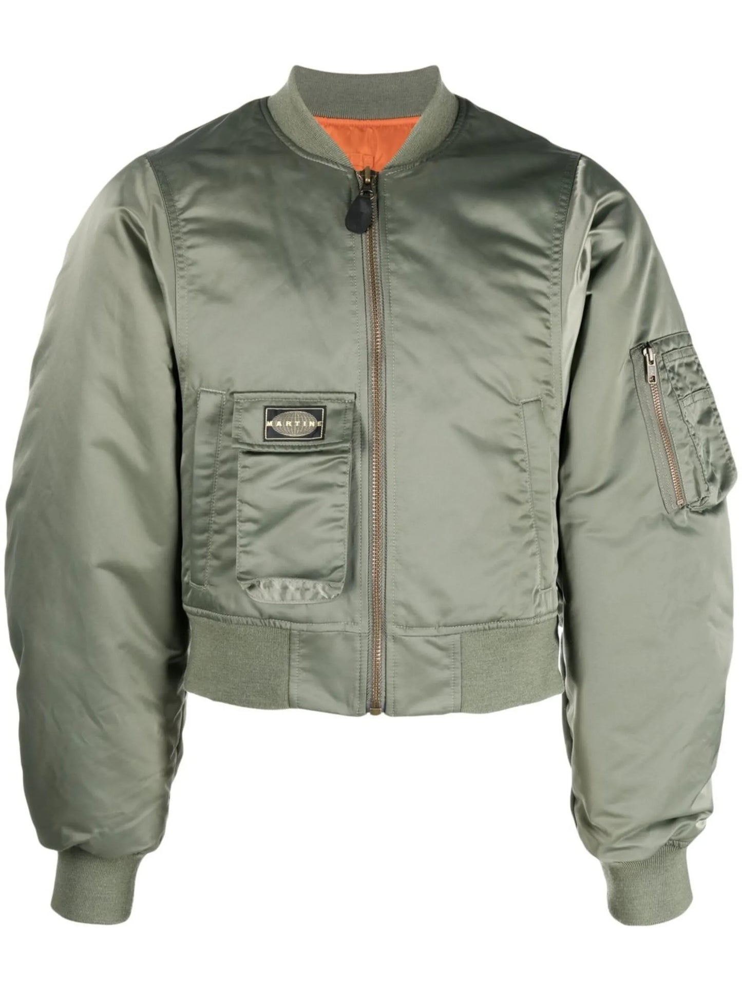 cropped bomber jacket