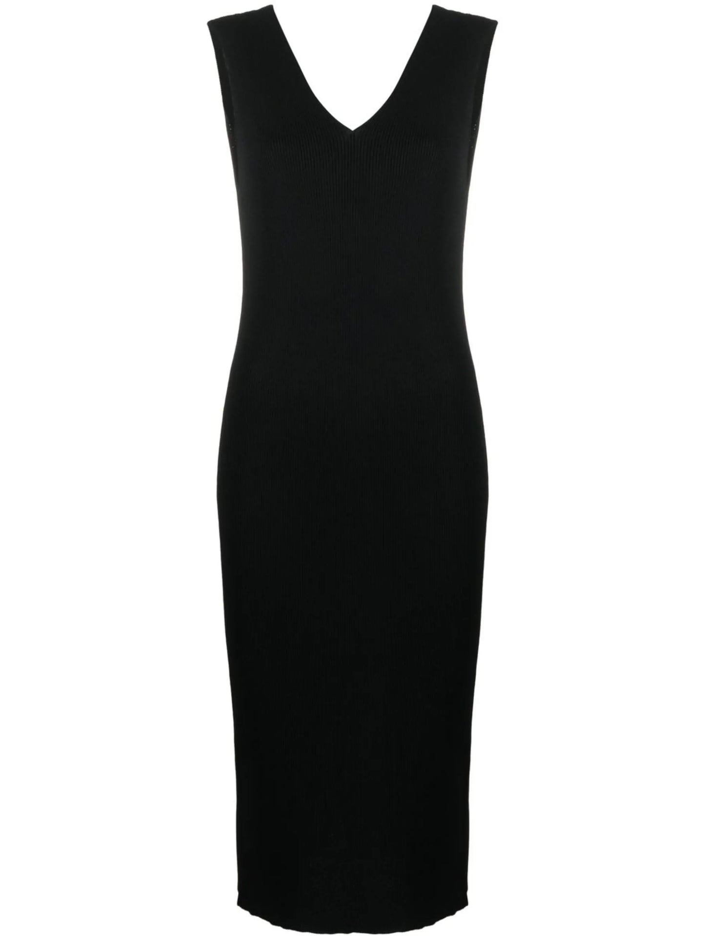 knitted midi dress