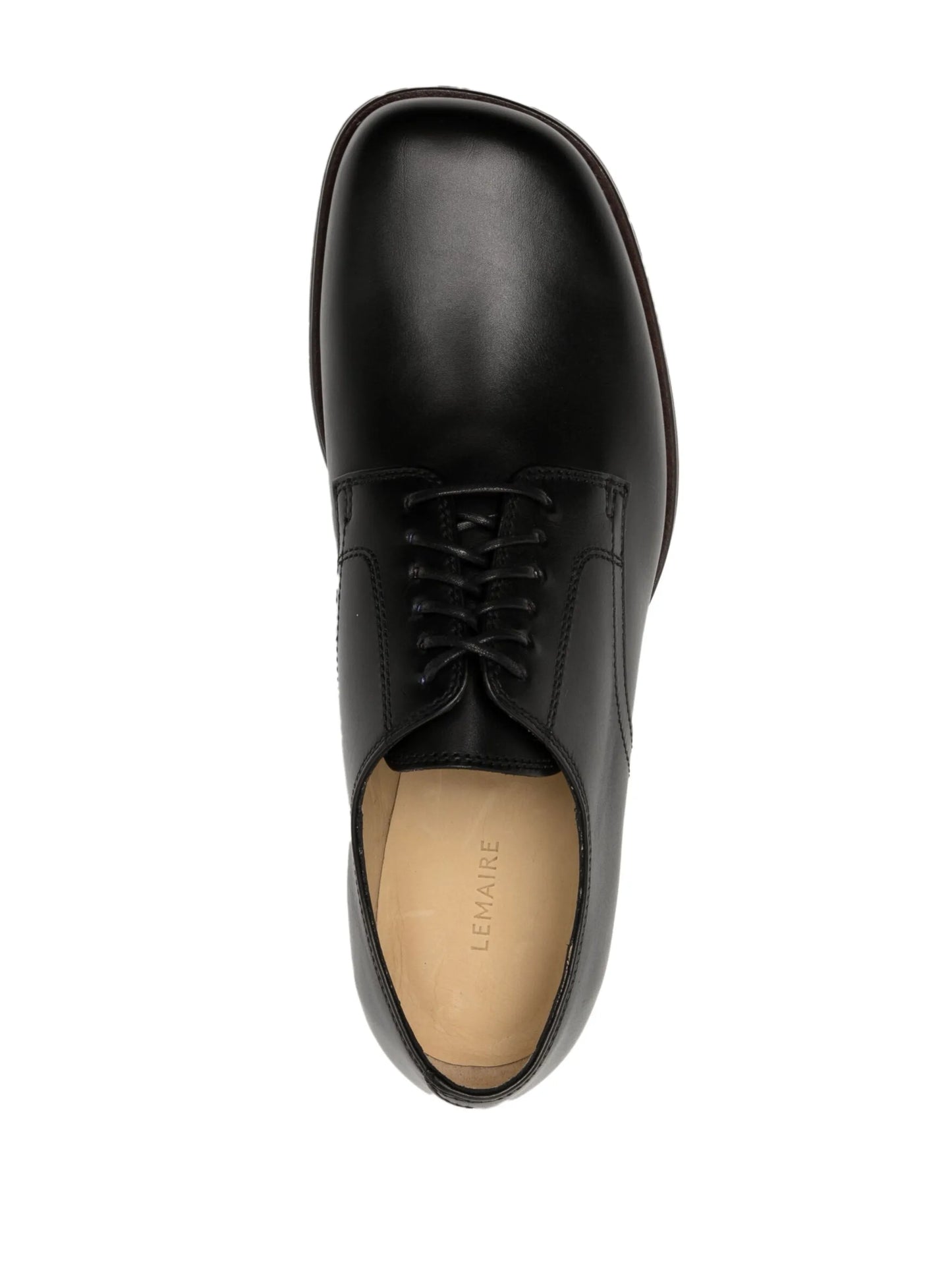 square-toe derby shoes