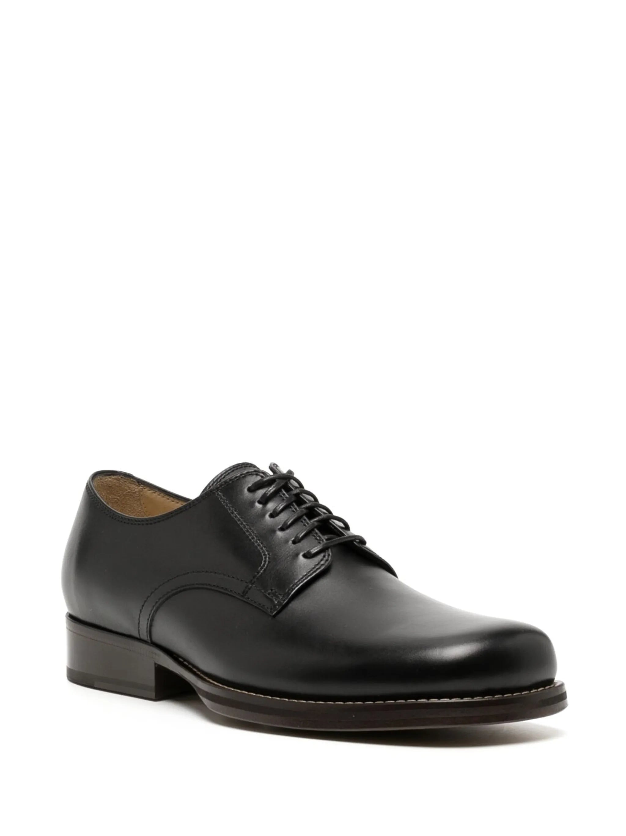 square-toe derby shoes