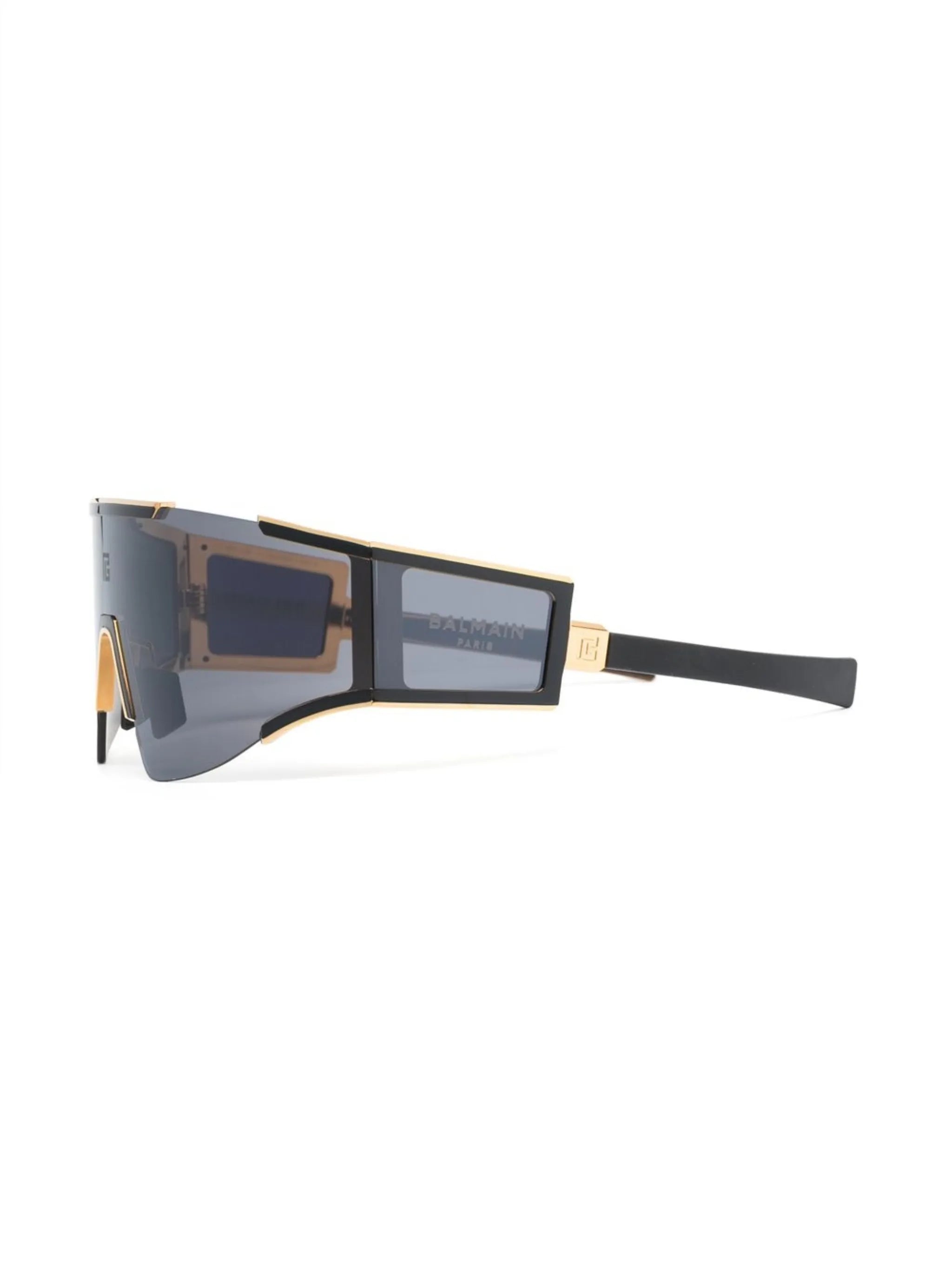 mask-effect frame sunglasses