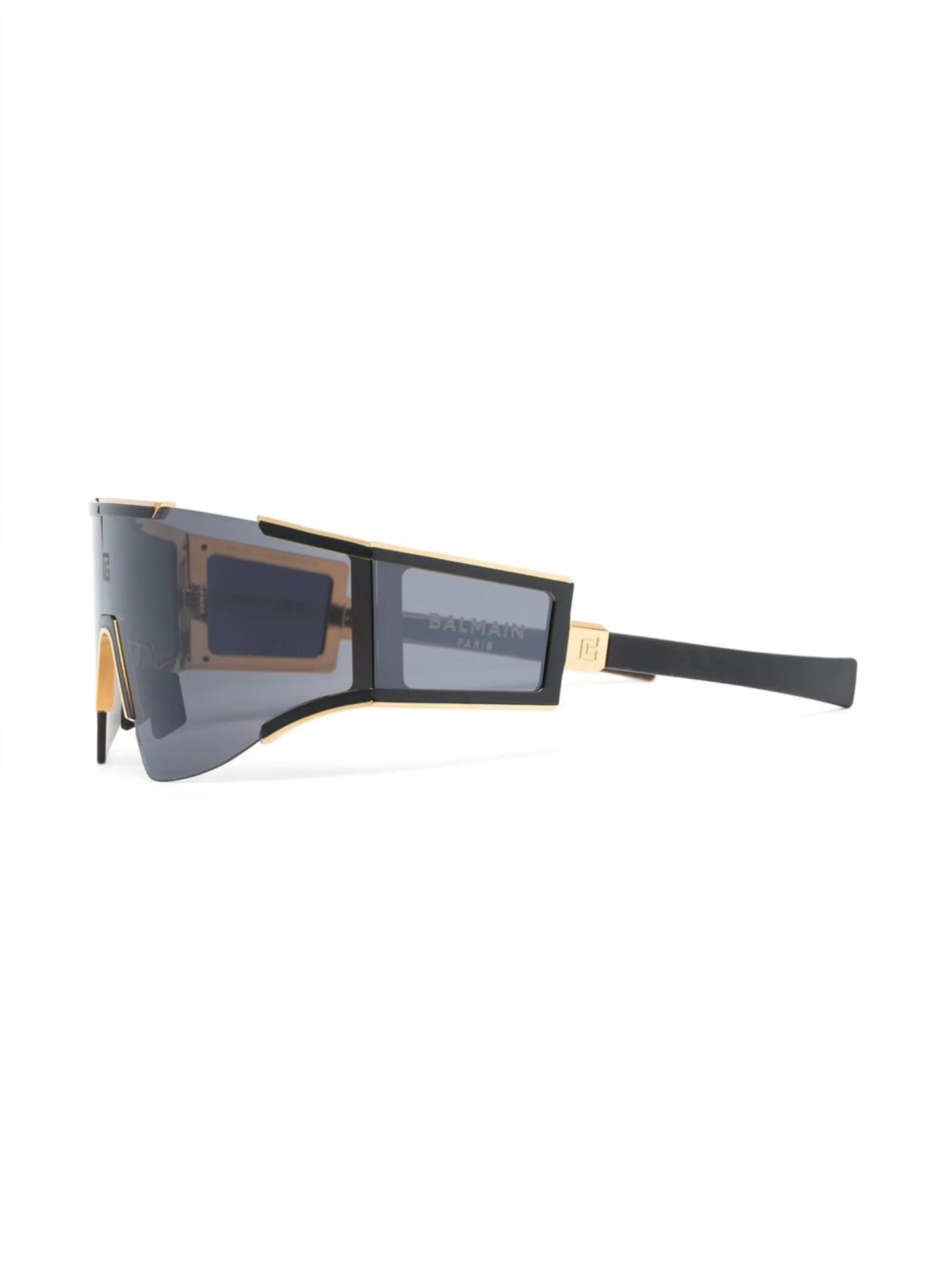 mask-effect frame sunglasses