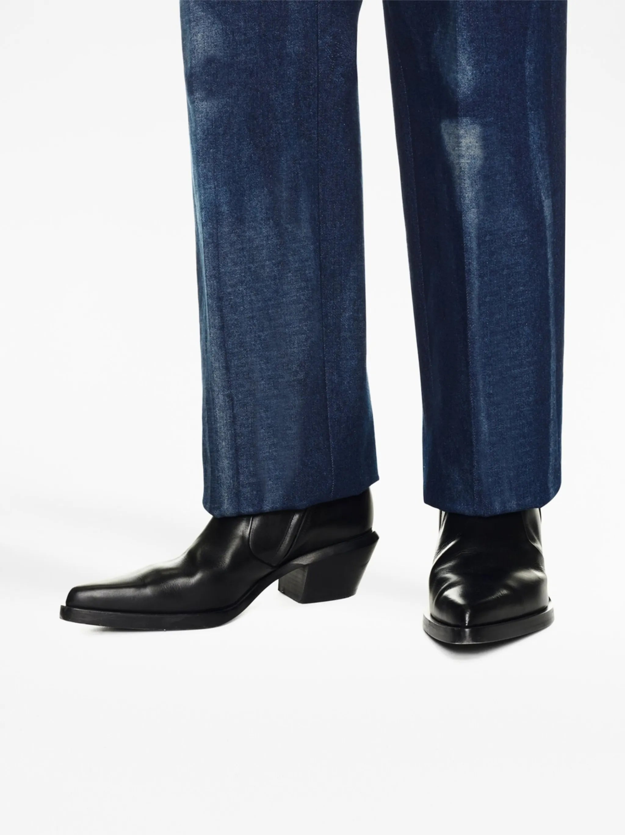 Runway Texan pointed-toe boots
