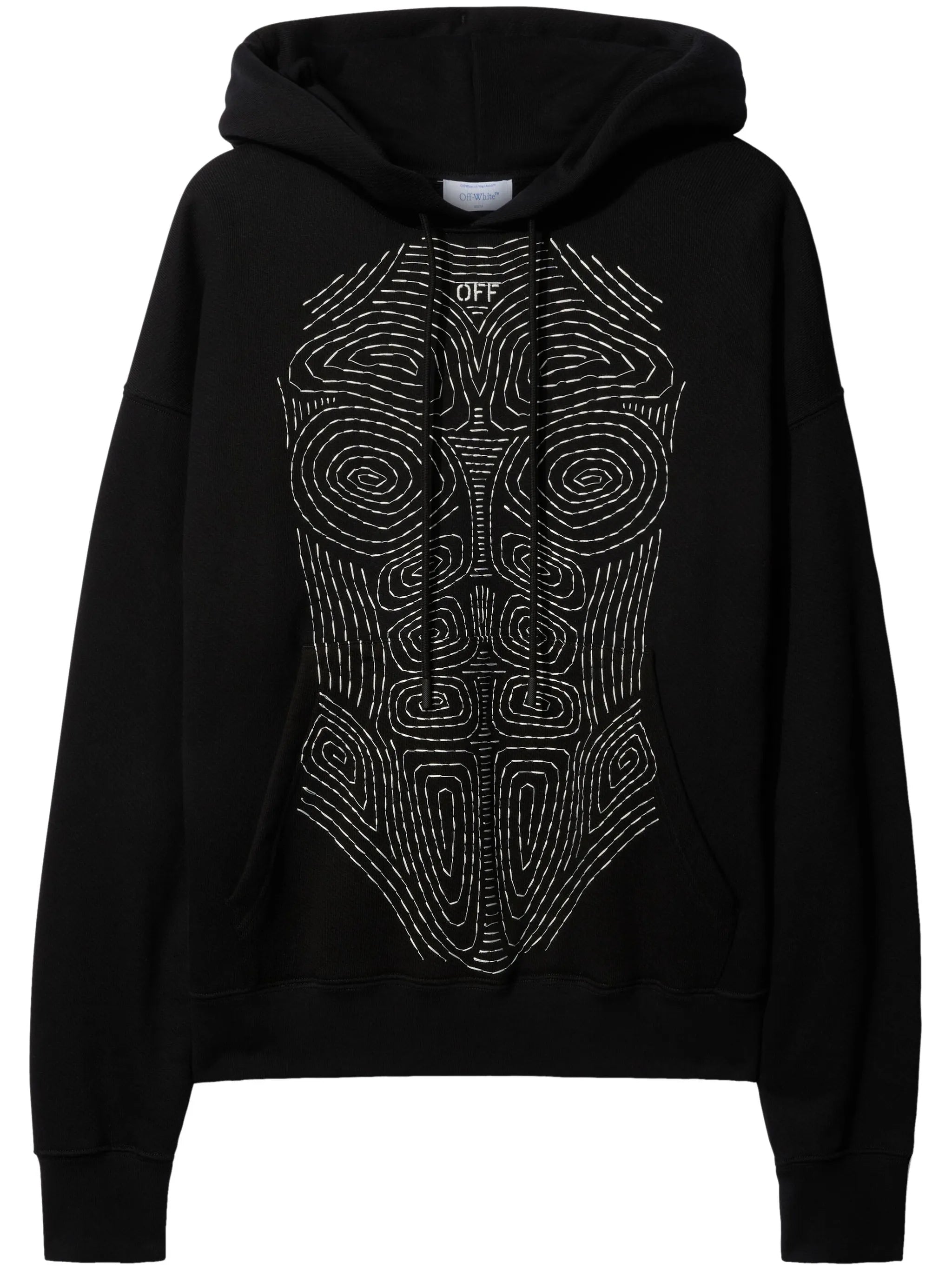 Body Stitch cotton hoodie