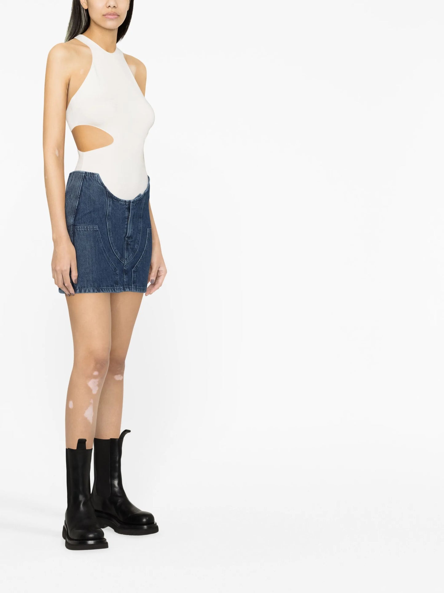 motorcycle hole miniskirt