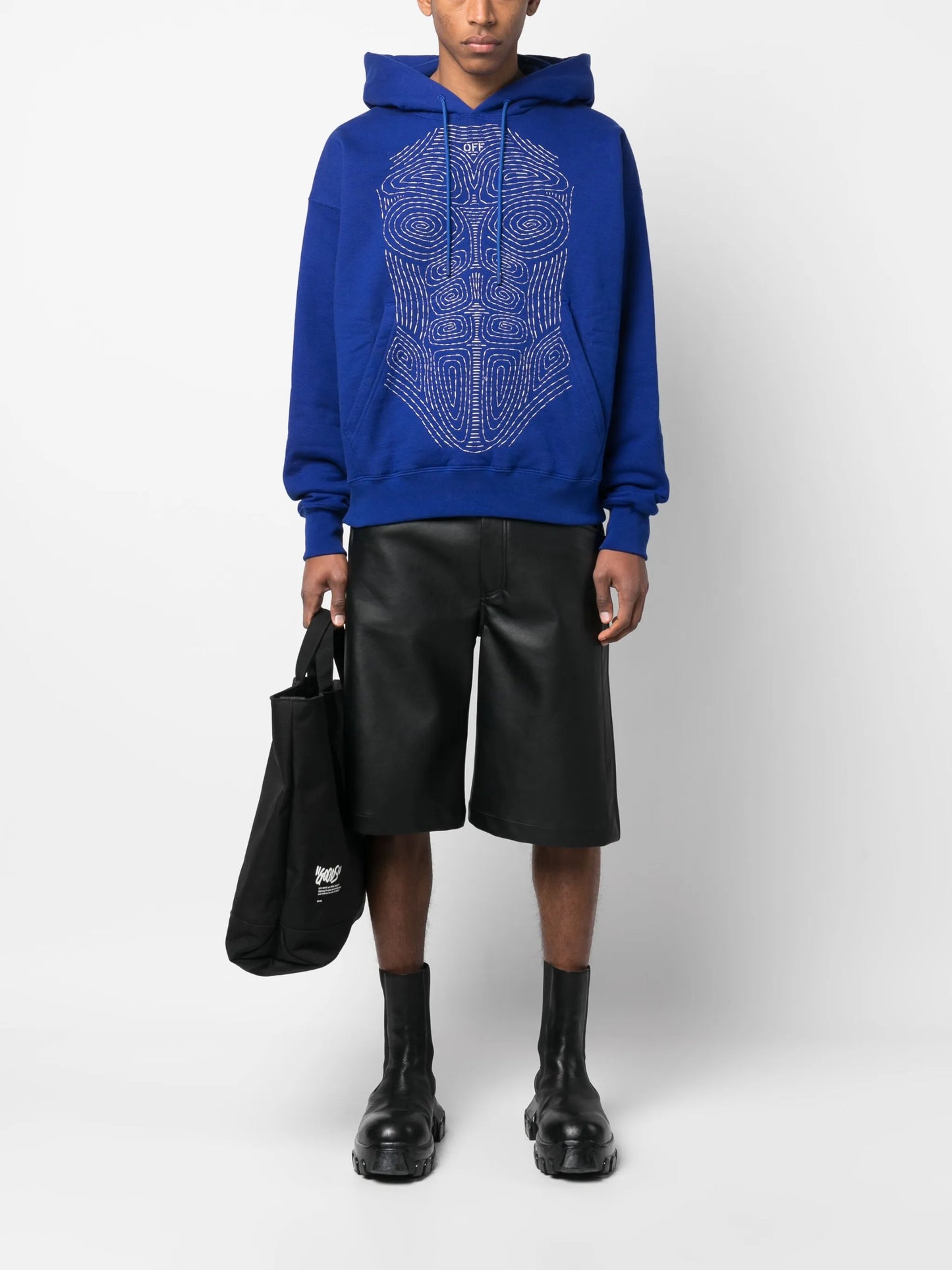 Body Stitch Skate cotton hoodie
