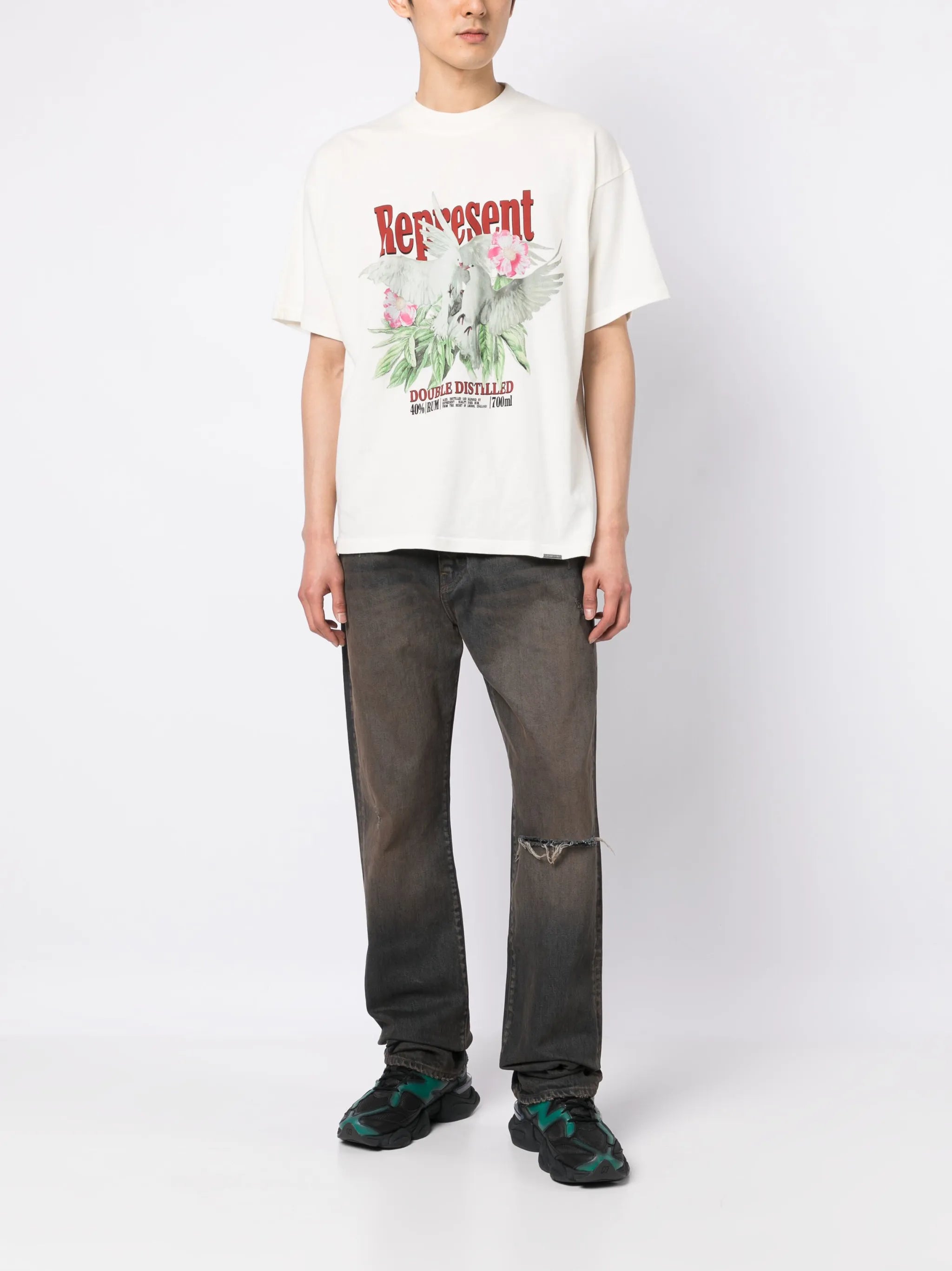 Double Distilled short-sleeve T-shirt