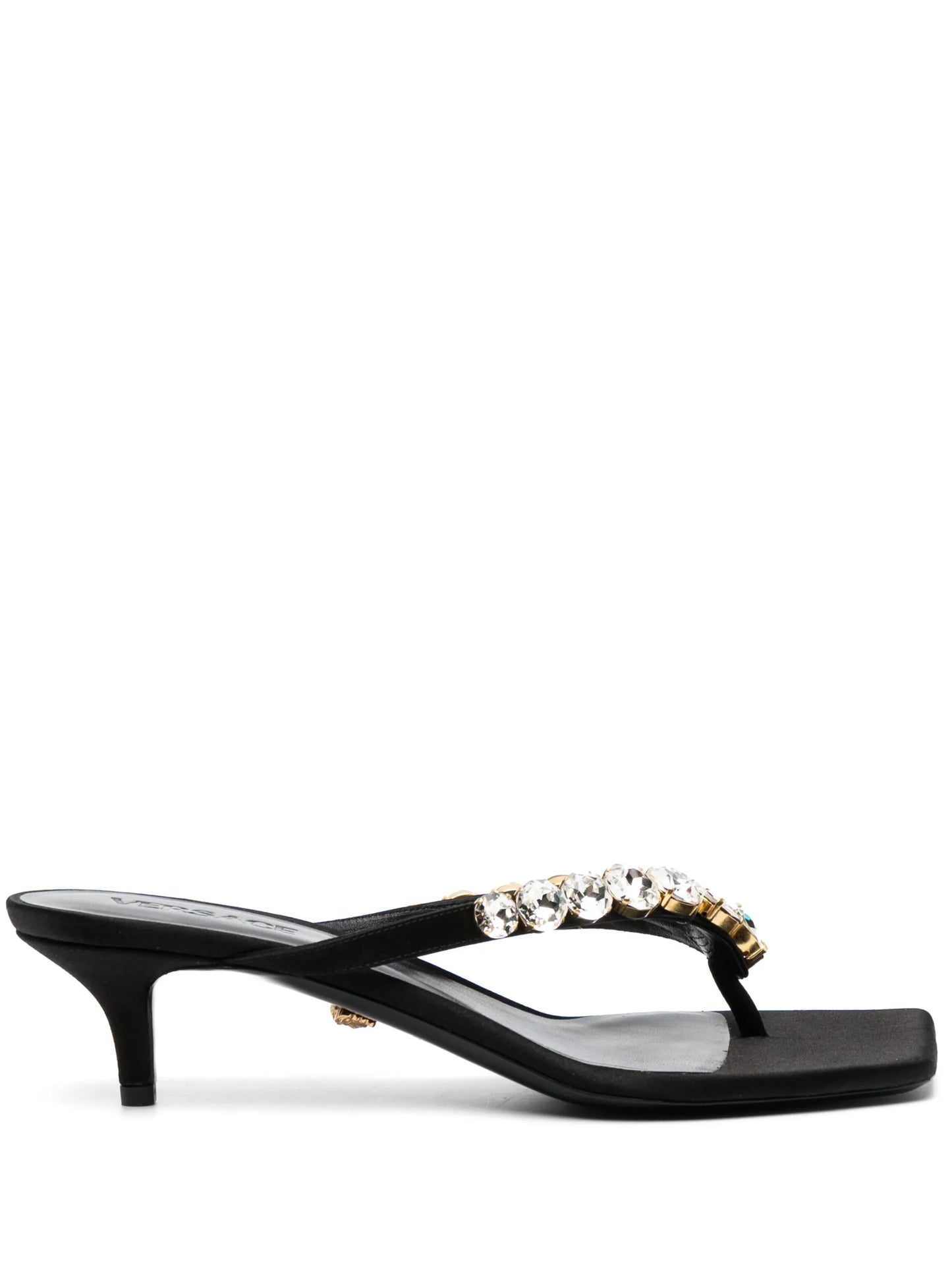 55mm crystal-embellished thong sandals