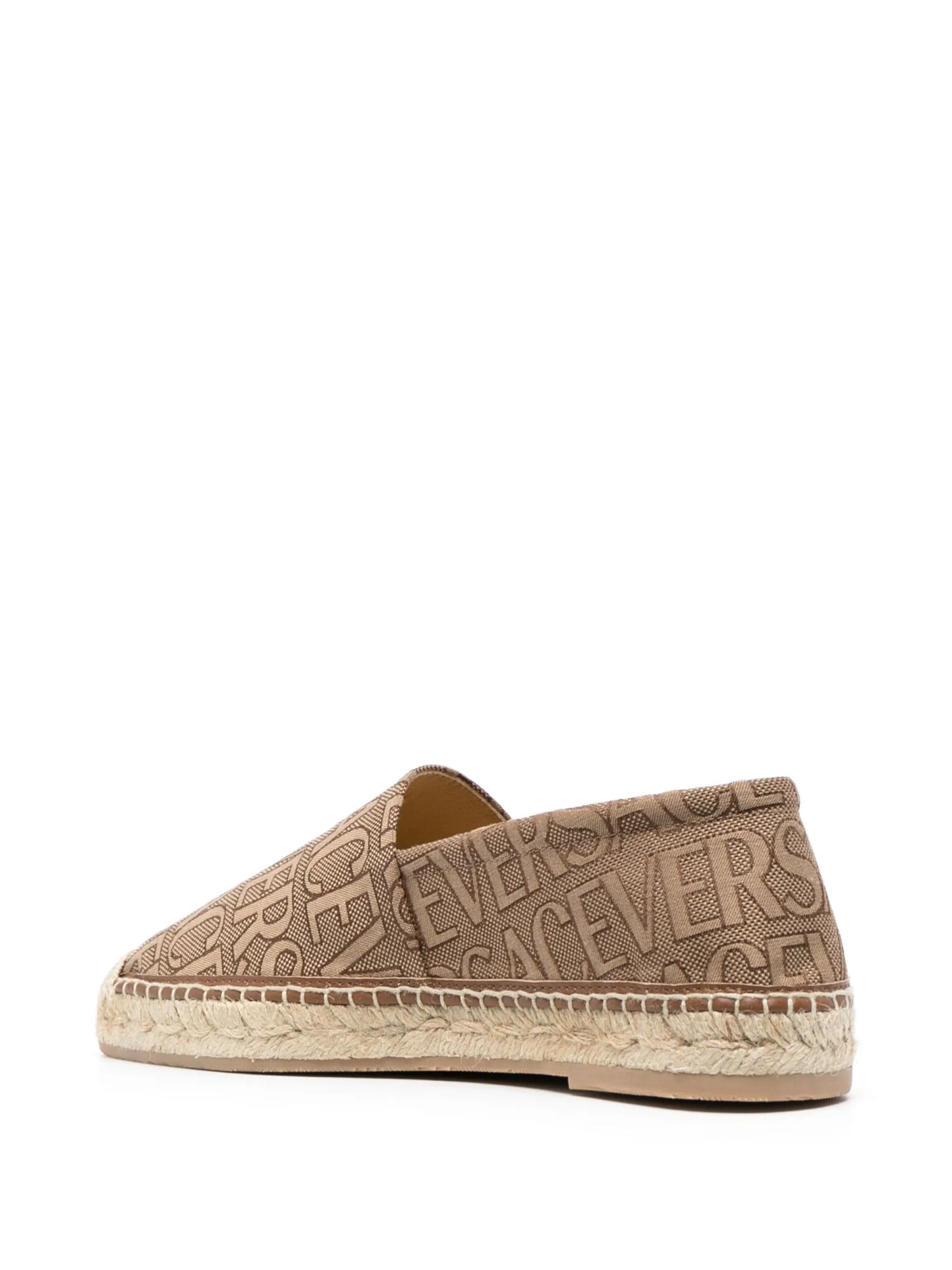 Versace Allover leather espadrilles