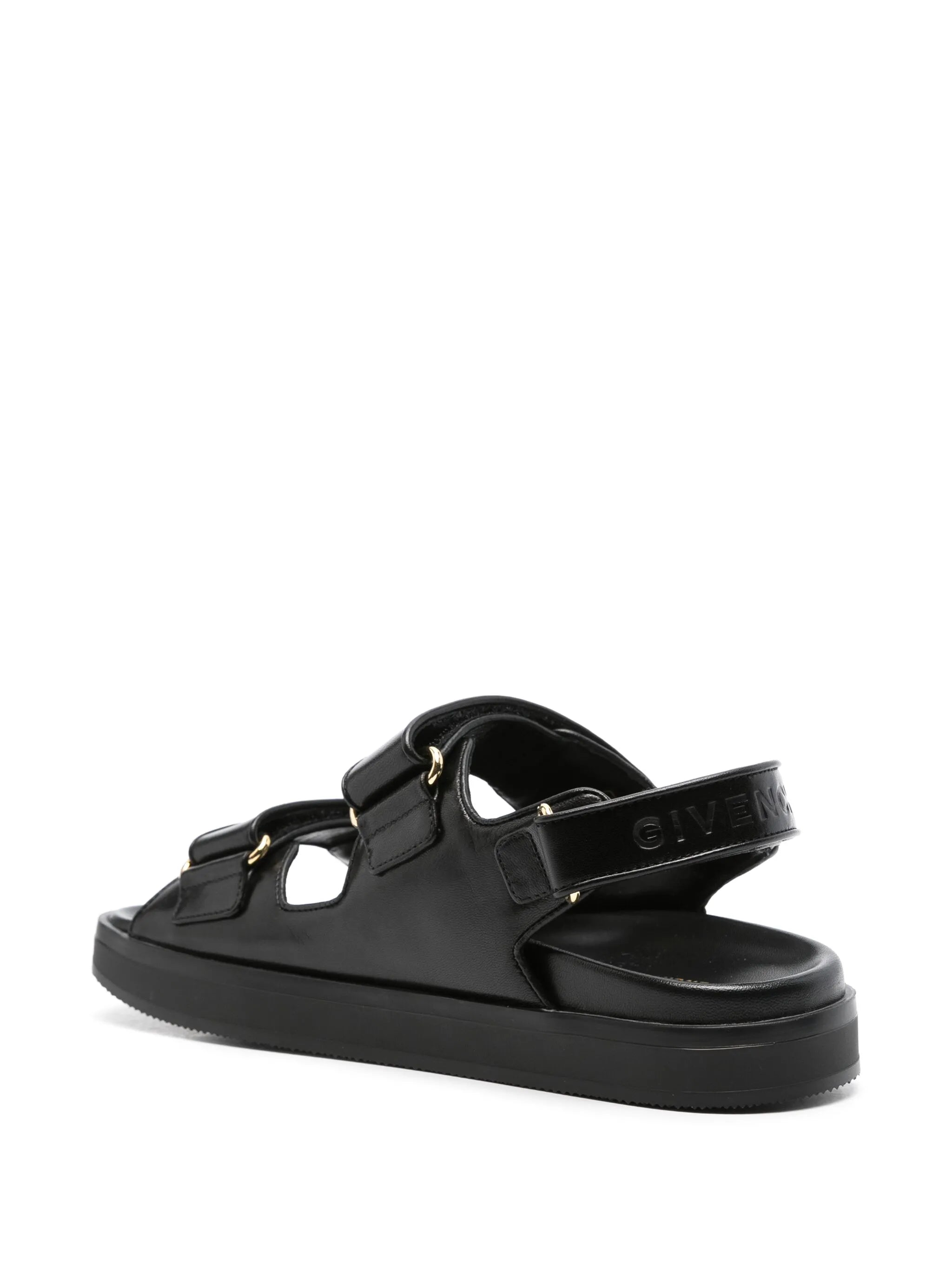 4G-motif sandals