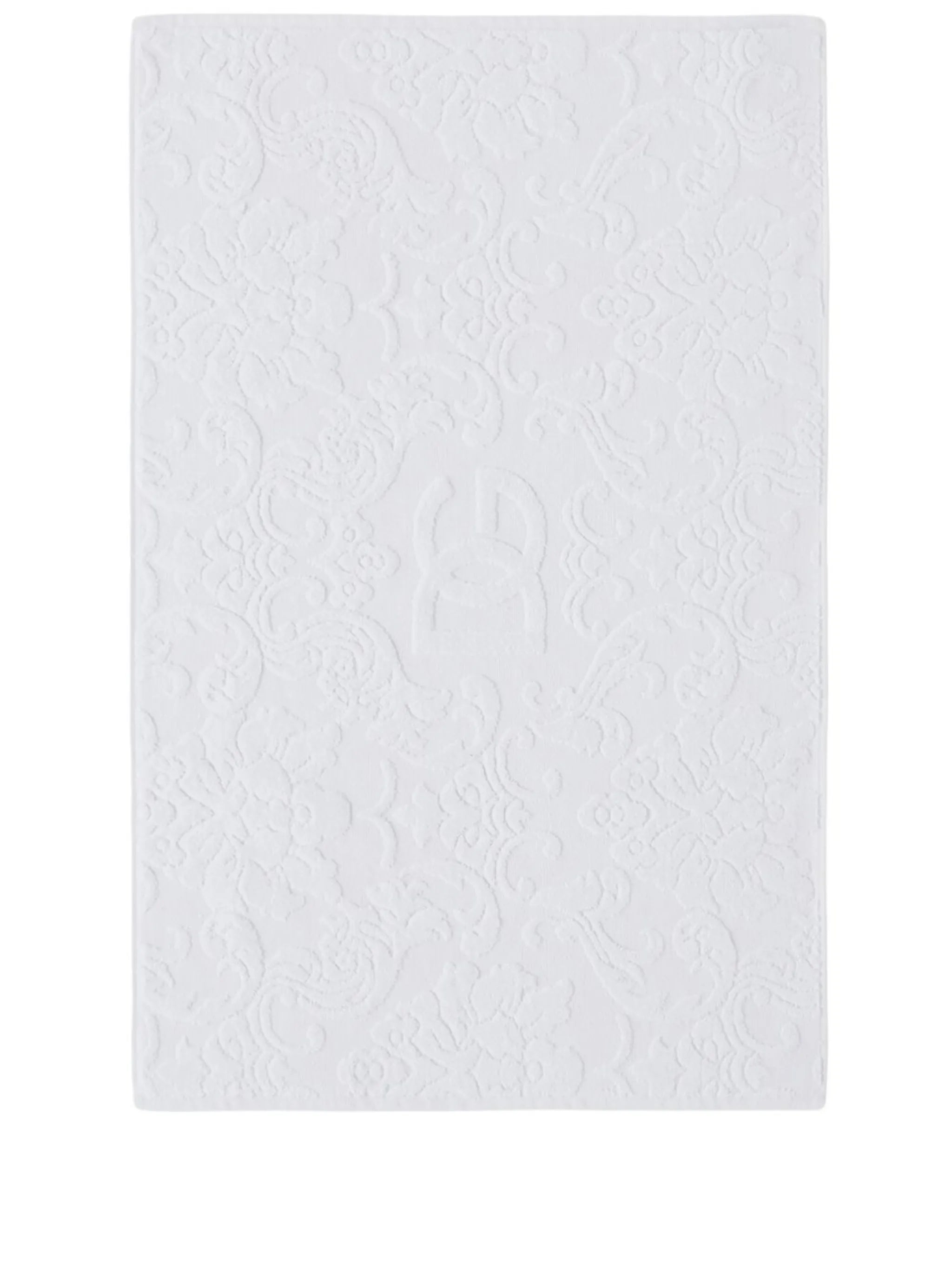 cotton terry bath mat