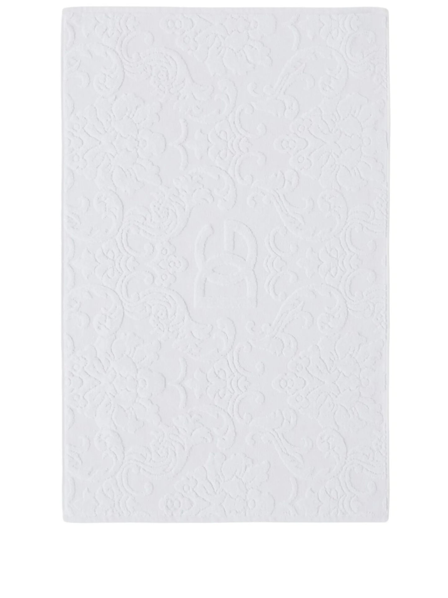 cotton terry bath mat