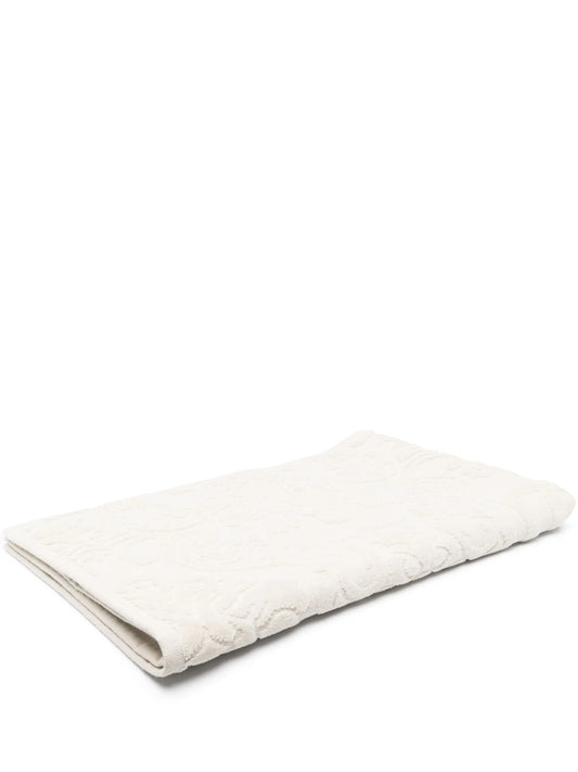 cotton terry bath mat