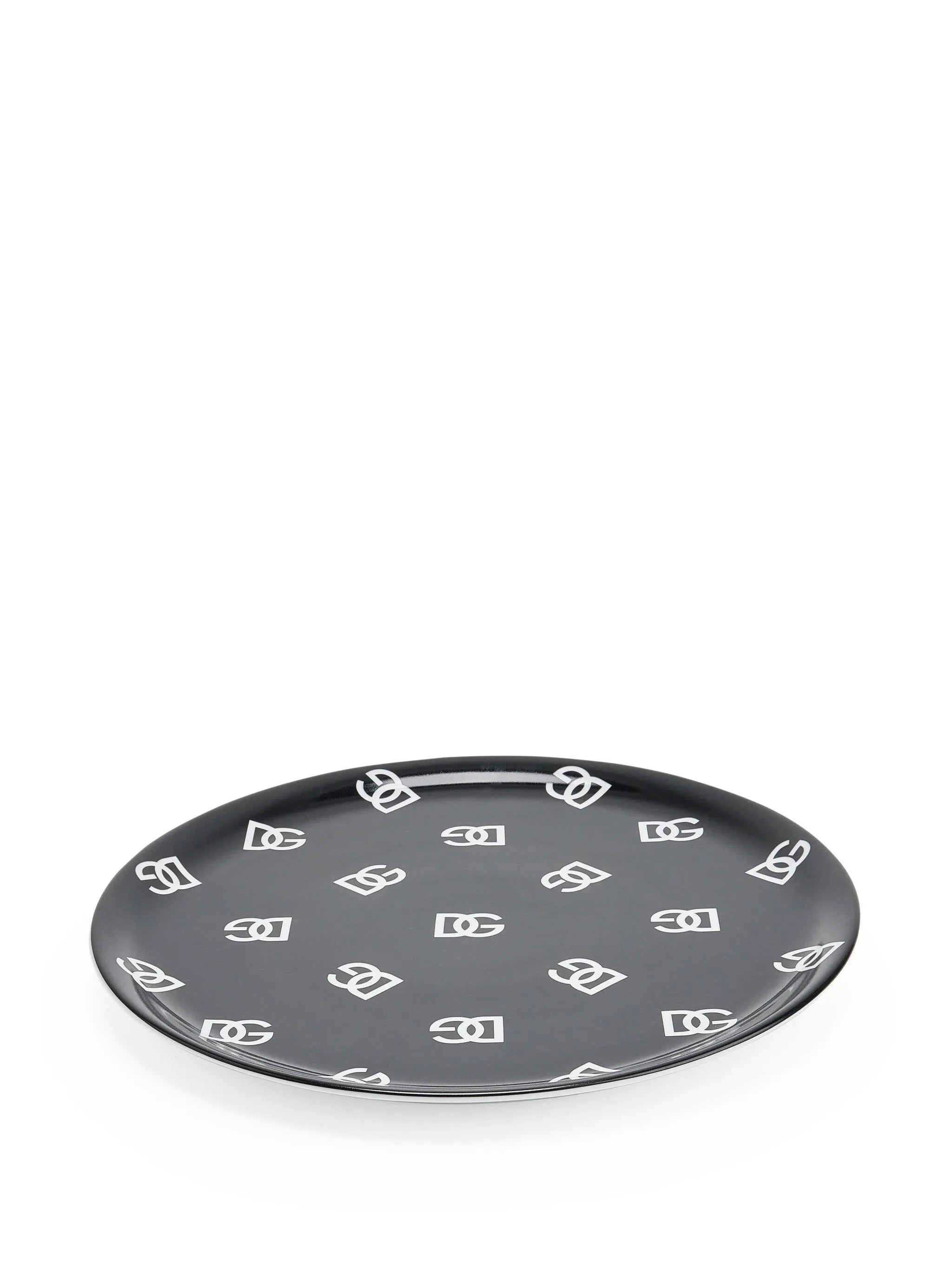 logo-print pizza plate