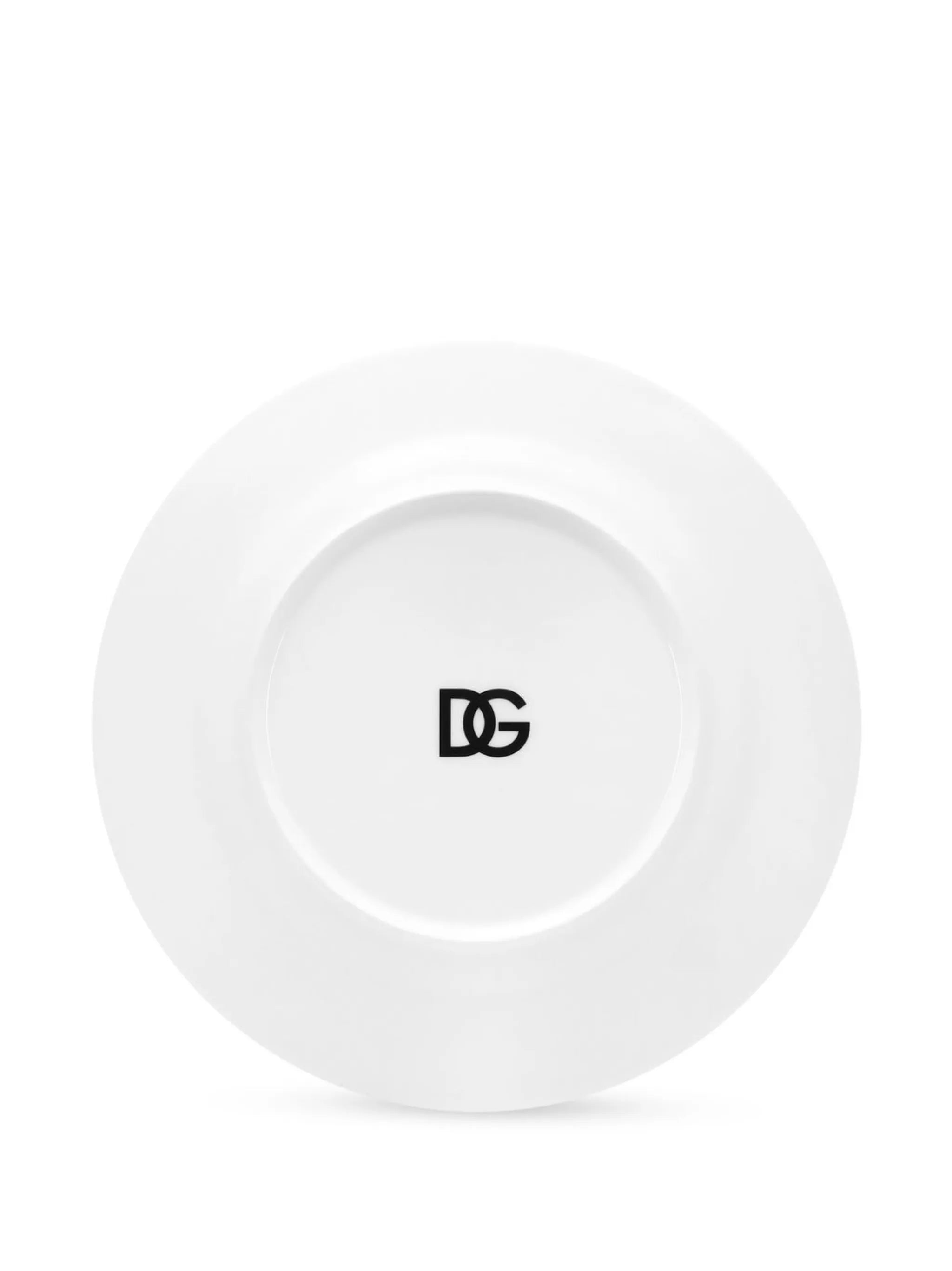 logo-print dinner plate (set of two)