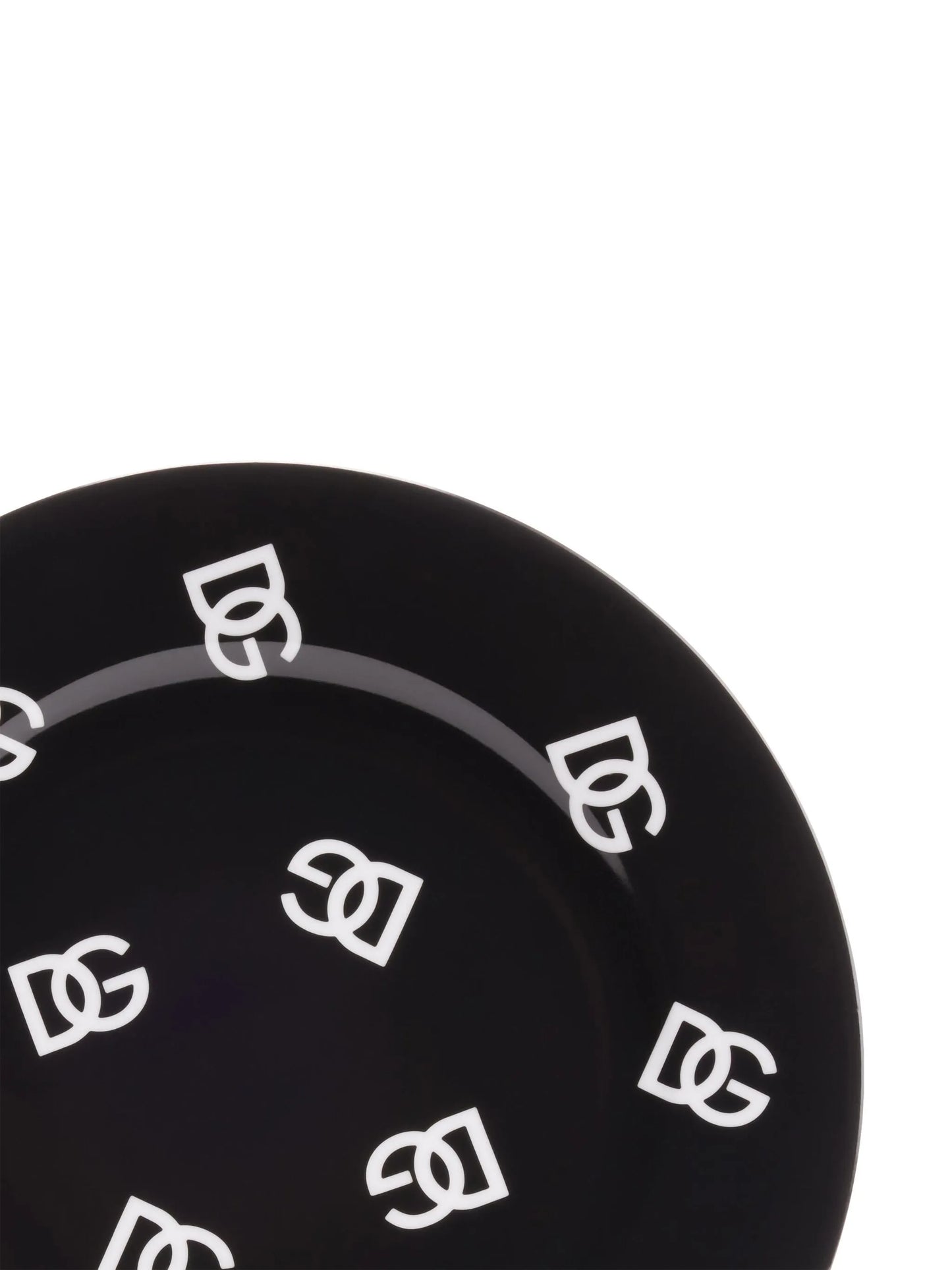 logo-print dinner plate (set of two)