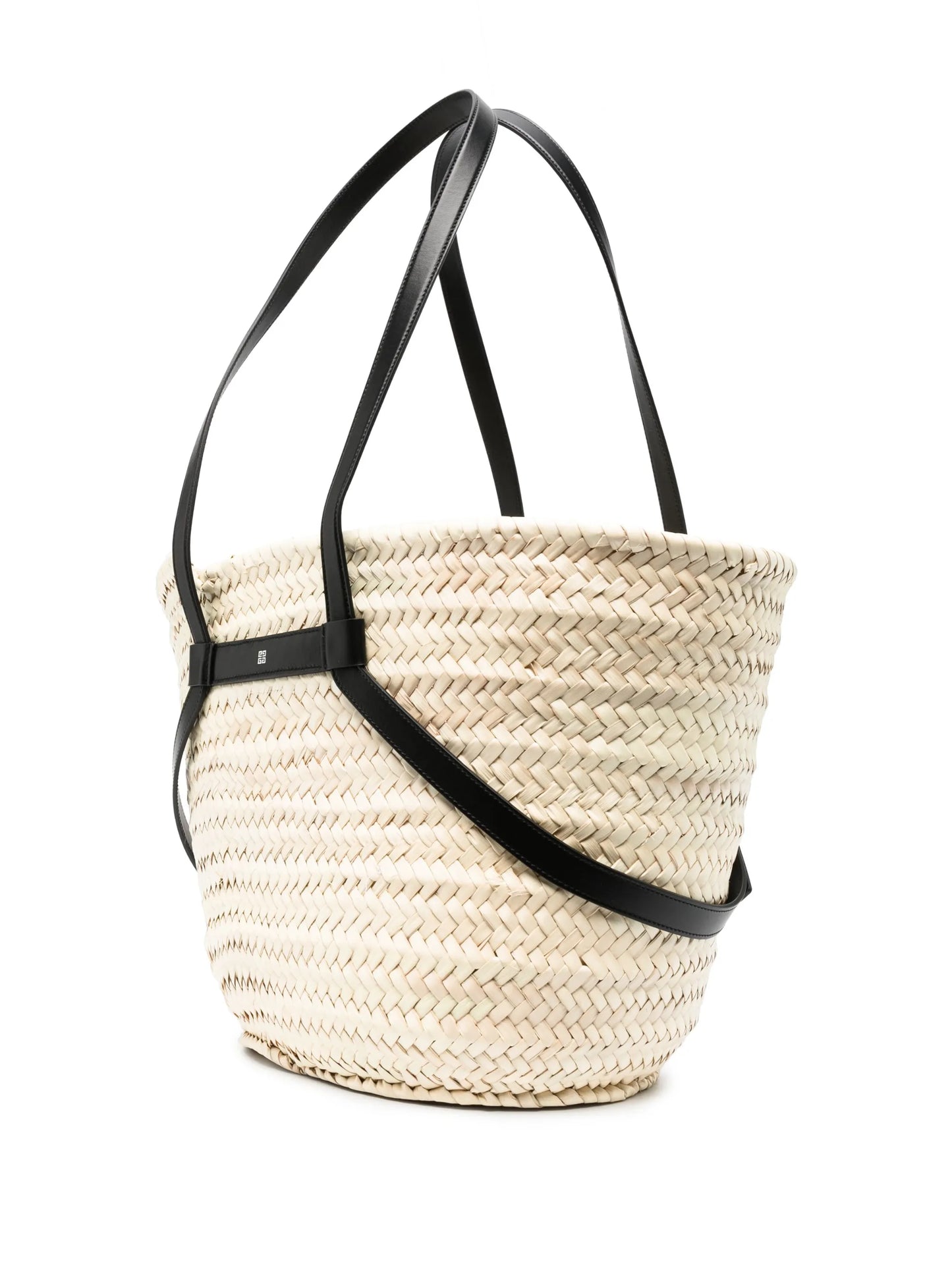 medium Voyou raffia basket bag