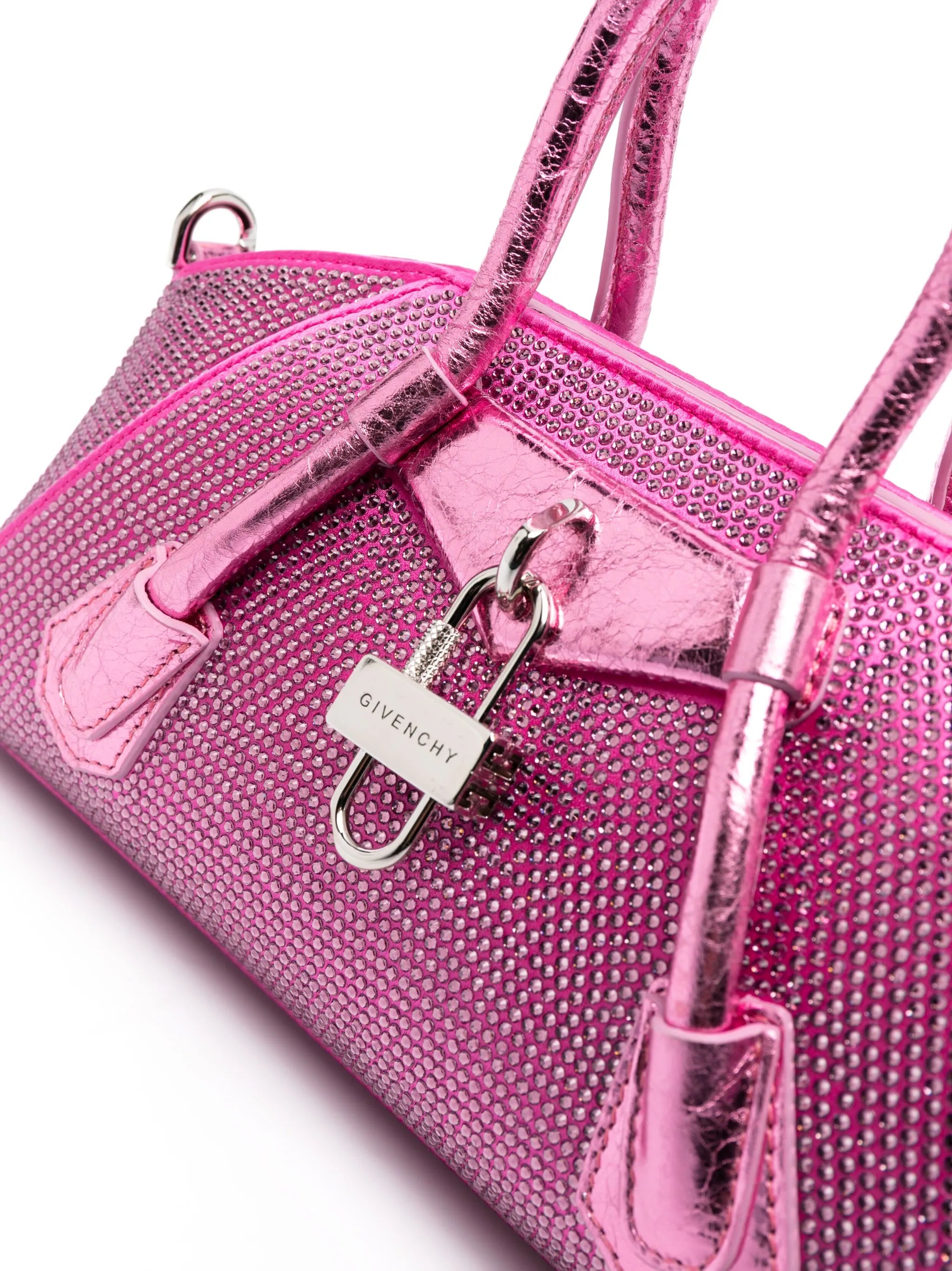 Antigona crystal-embellished crossbody bag