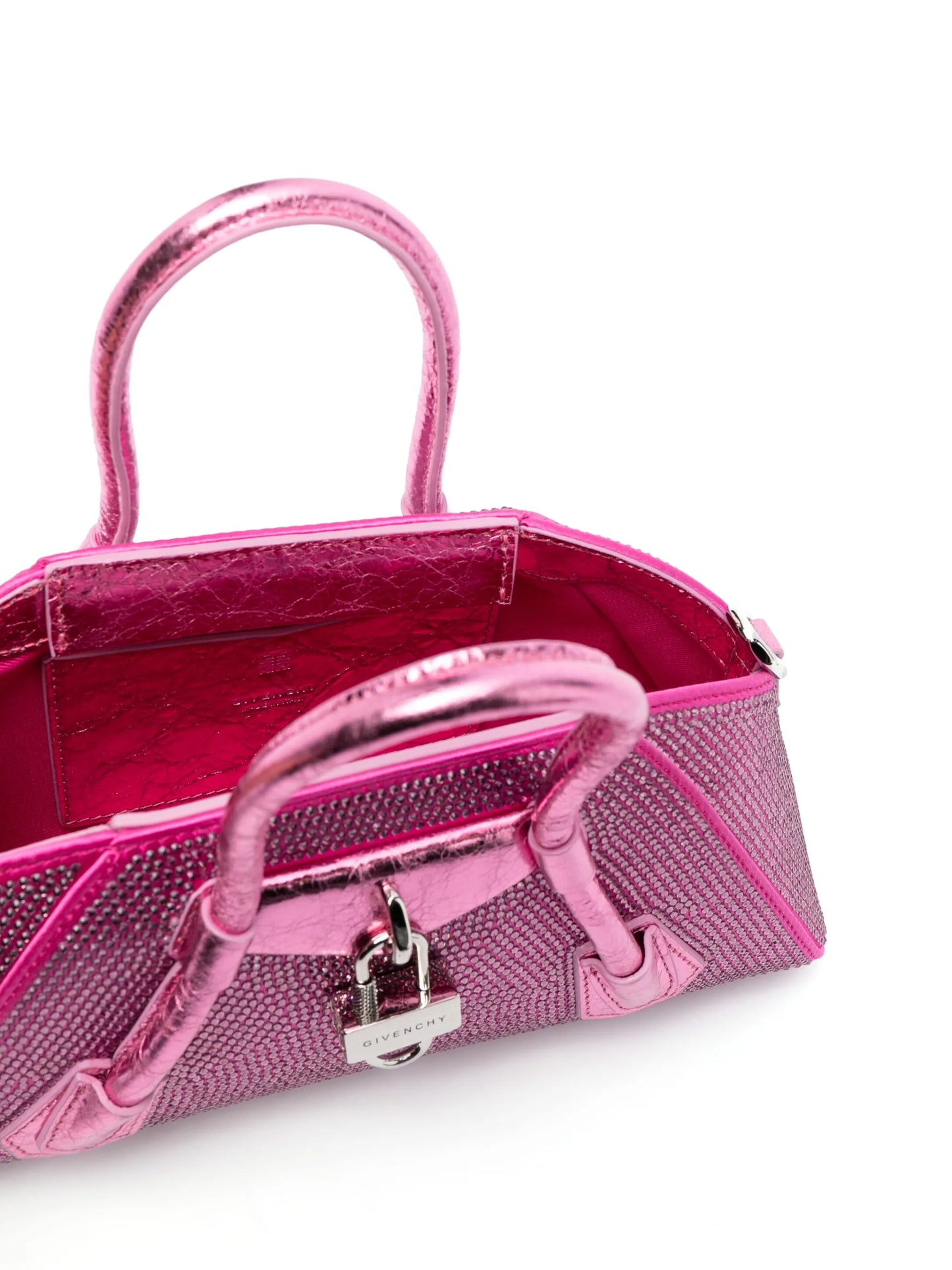 Antigona crystal-embellished crossbody bag