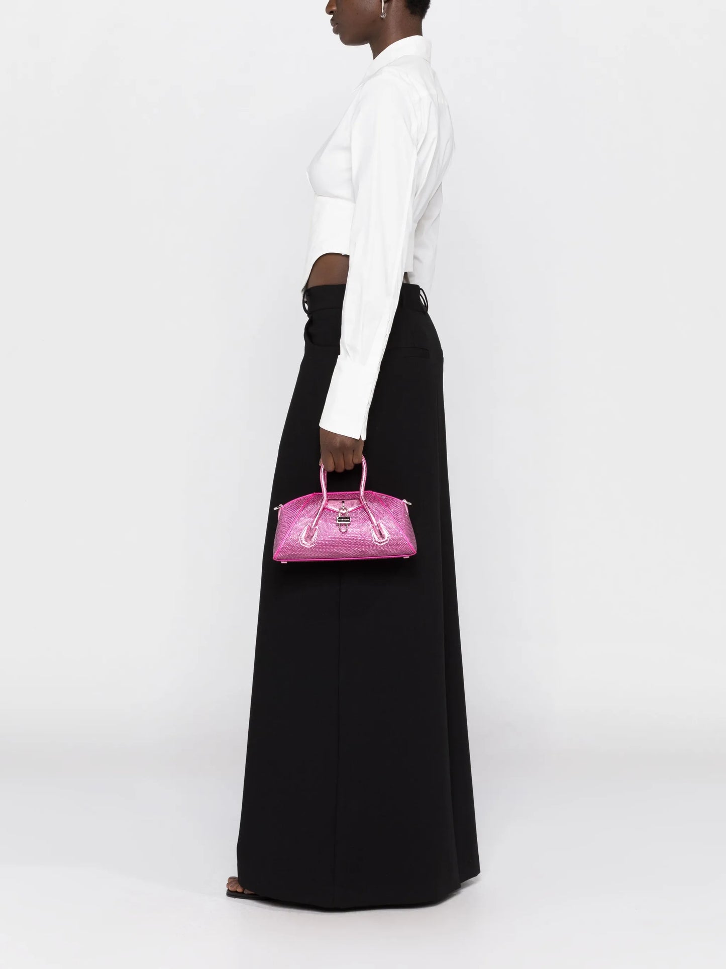 Antigona crystal-embellished crossbody bag