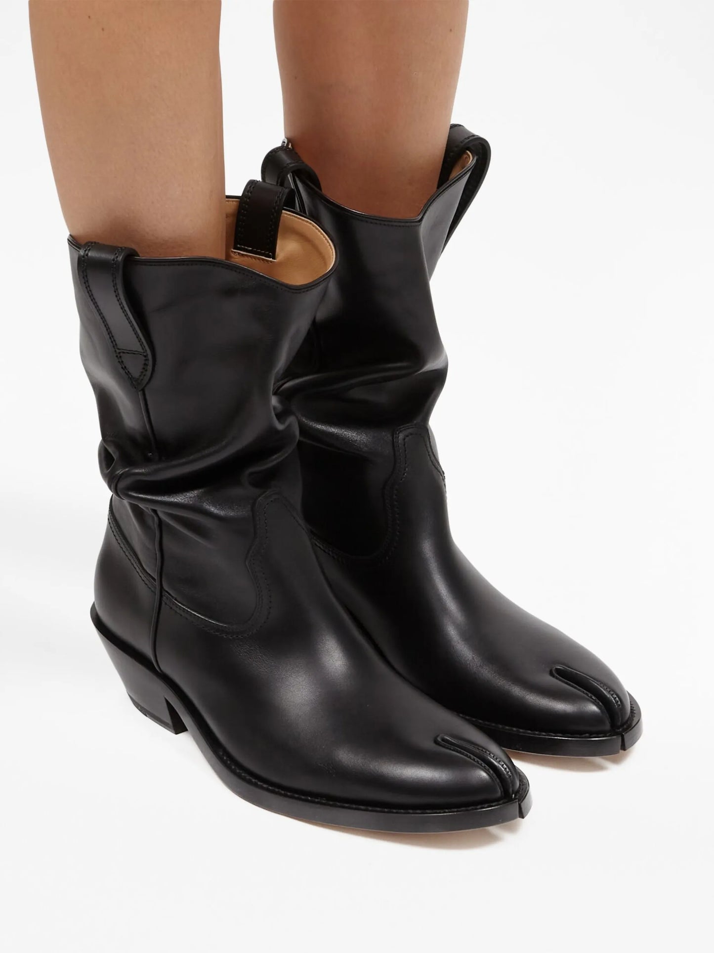 Tabi 55mm slouchy Western boots