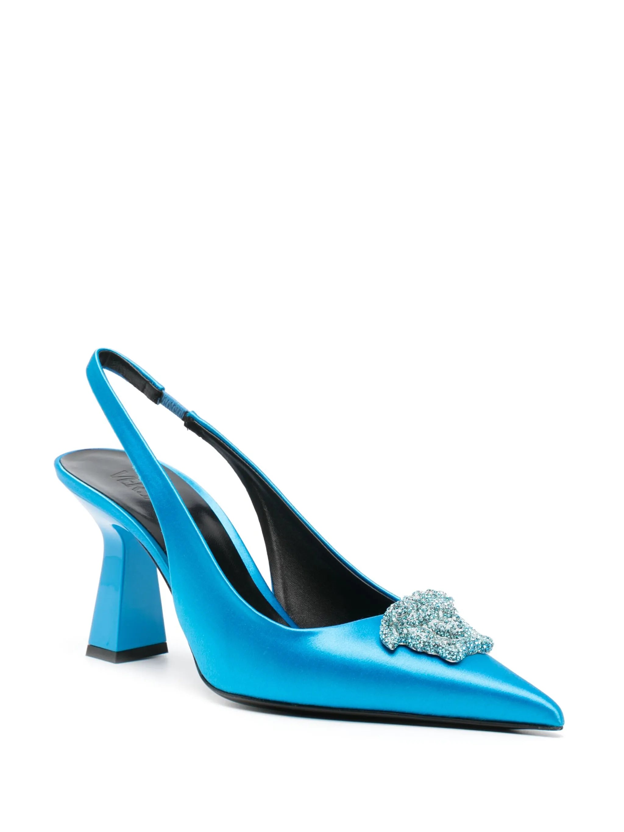 Crystal La Medusa 70mm pumps