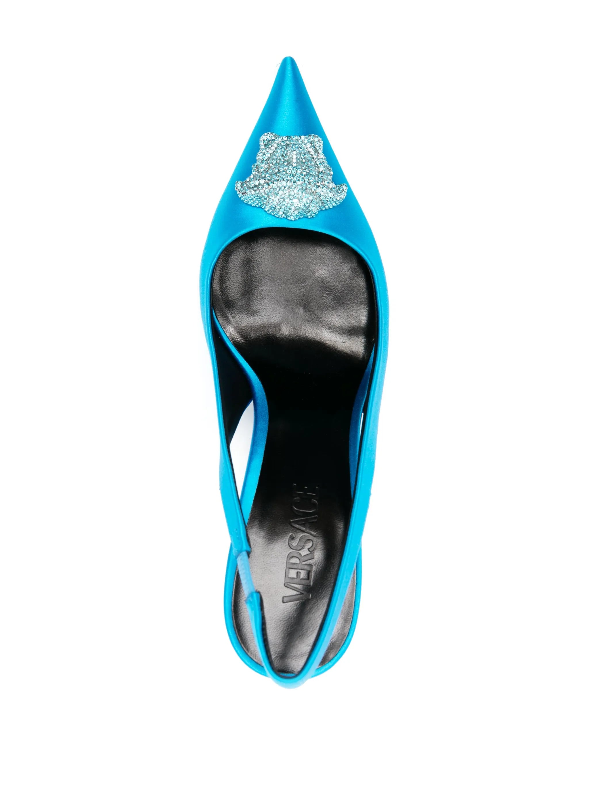 Crystal La Medusa 70mm pumps