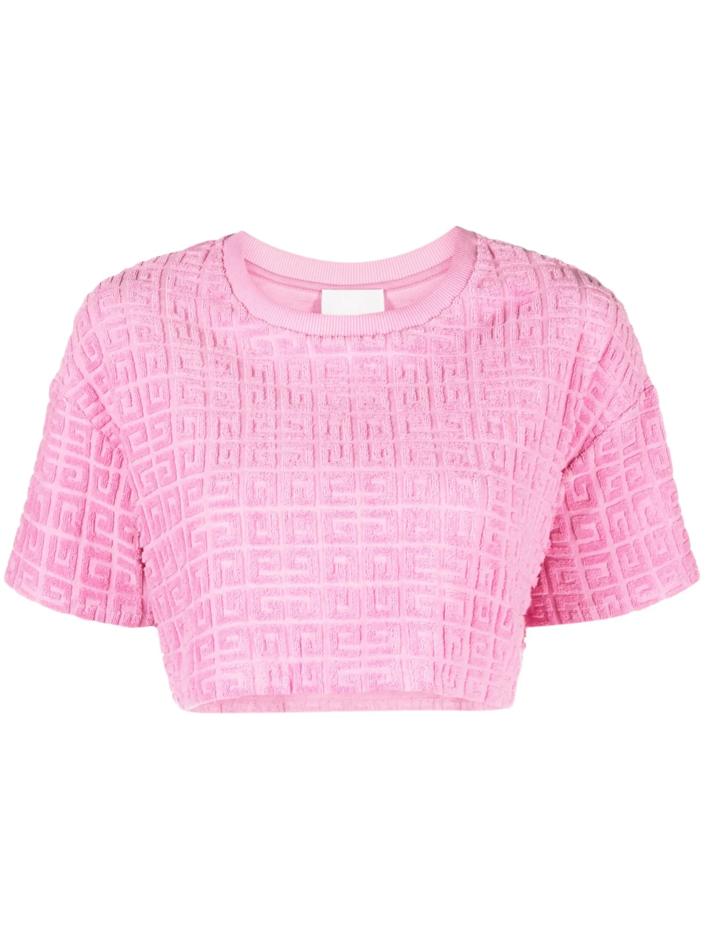 4G logo crop top