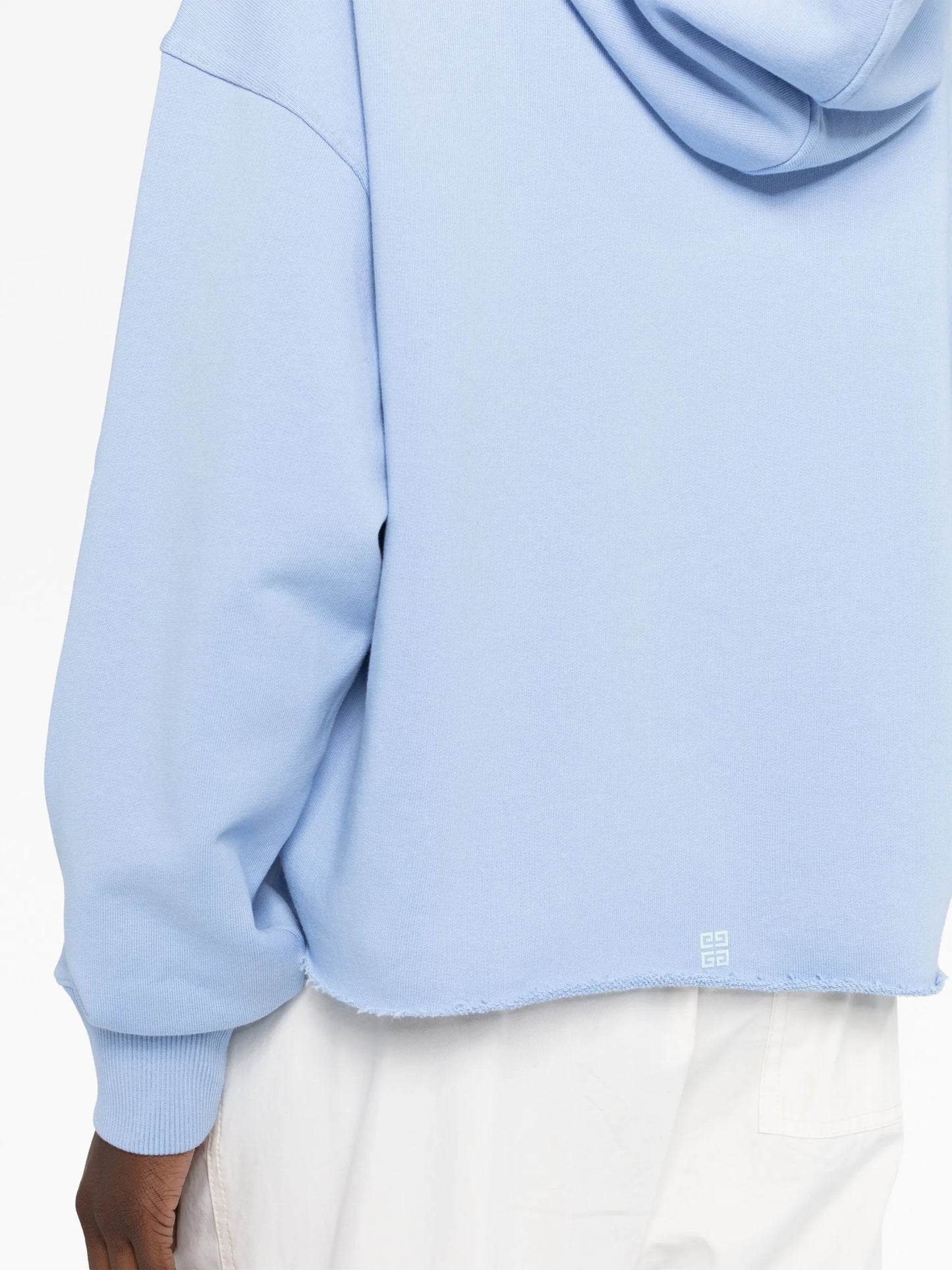4G logo-print cotton hoodie