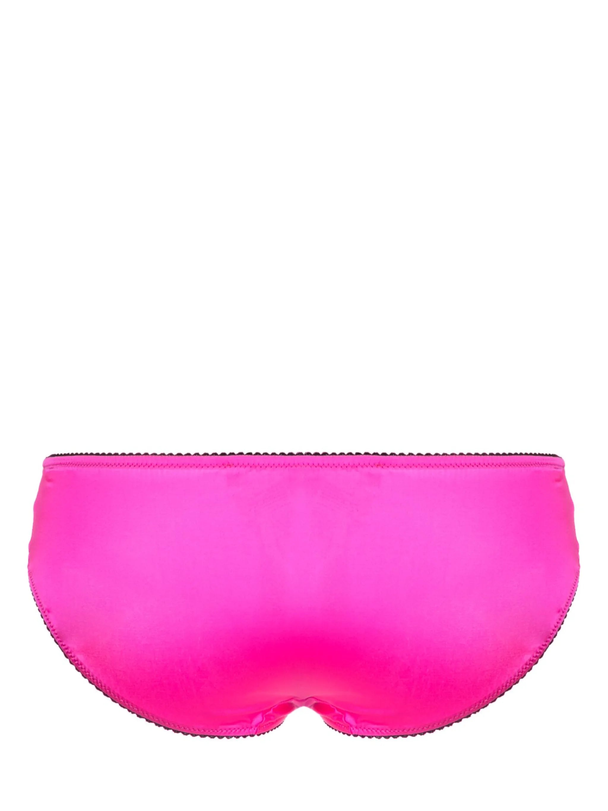 mid-rise satin briefs
