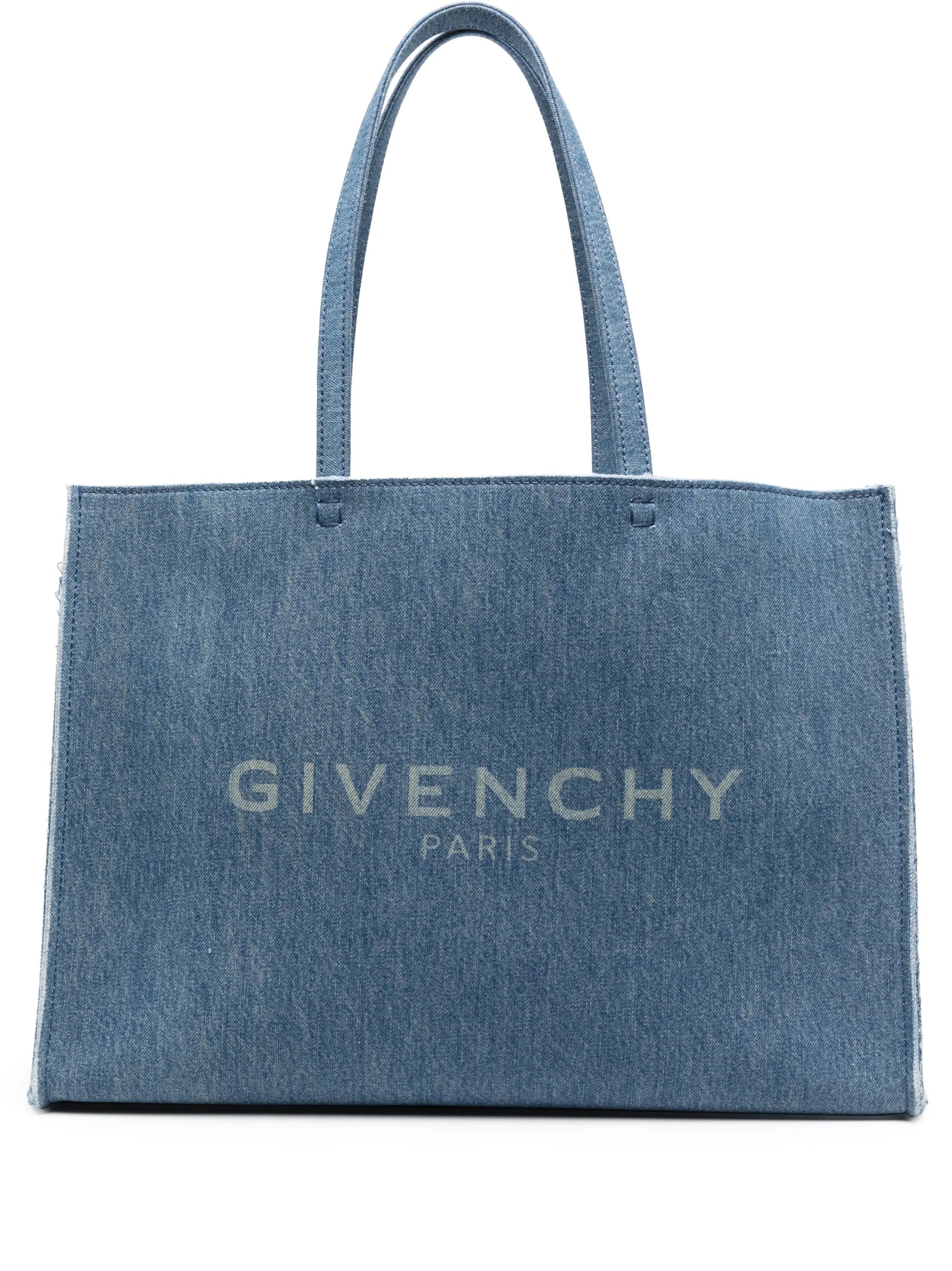 large G-Tote denim tote bag
