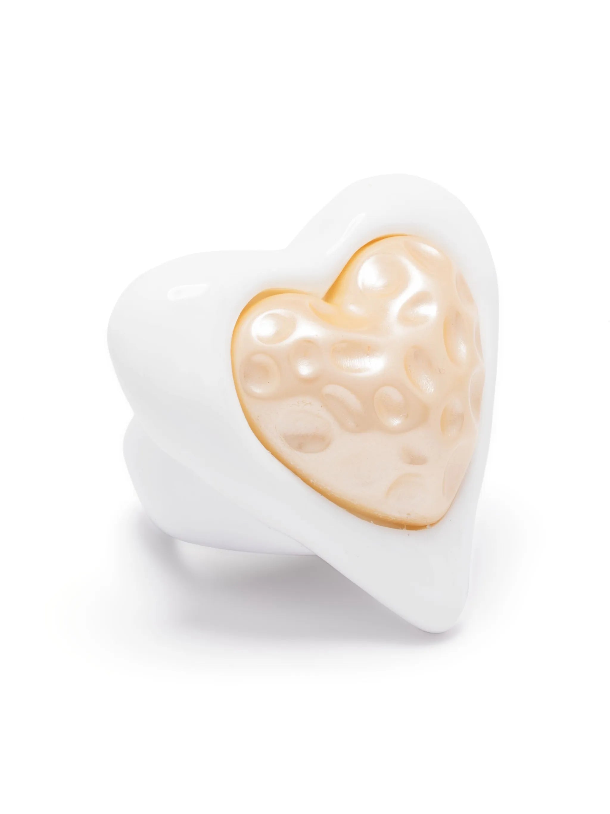 heart-shaped resin ring