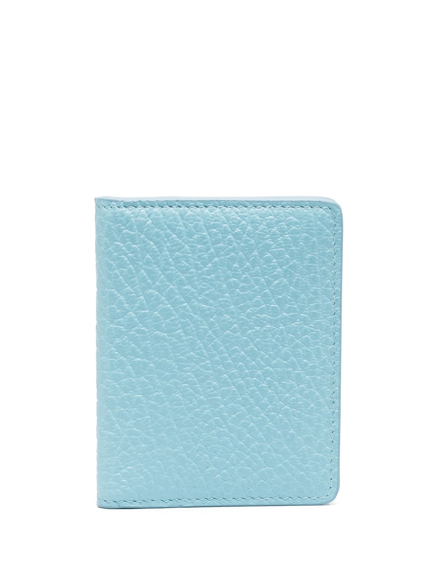four-stitch leather card holder