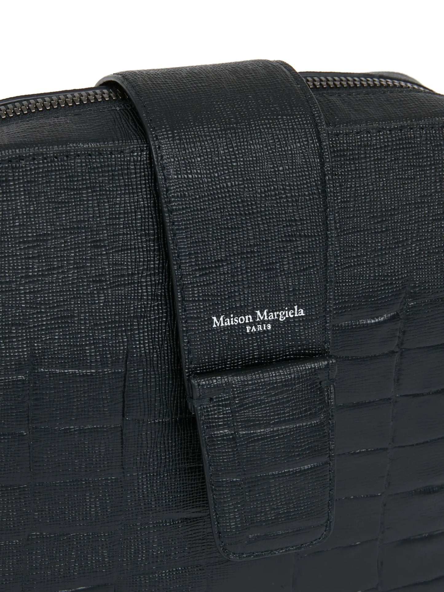 four-stitch leather shoulder bag