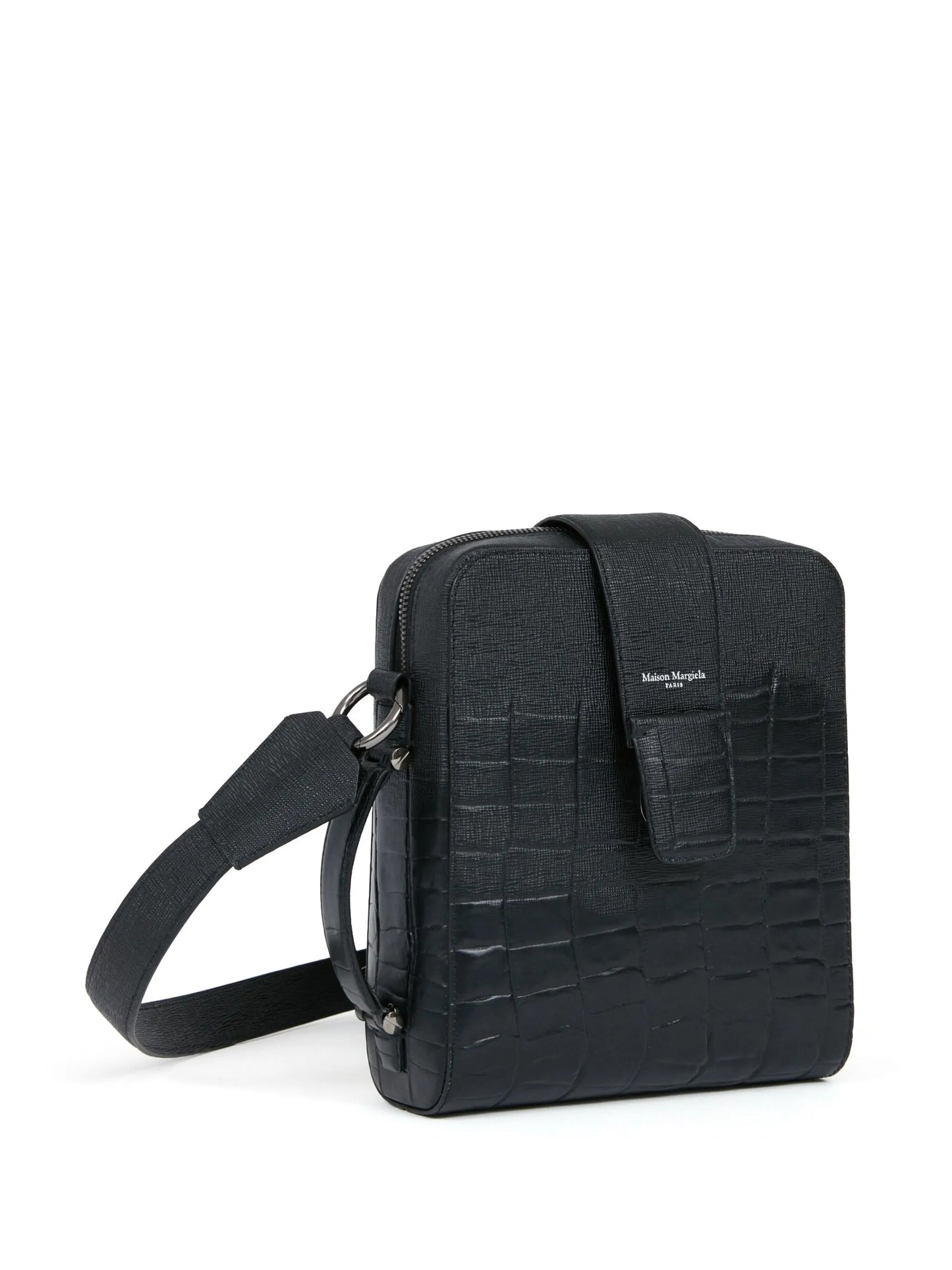 four-stitch leather shoulder bag