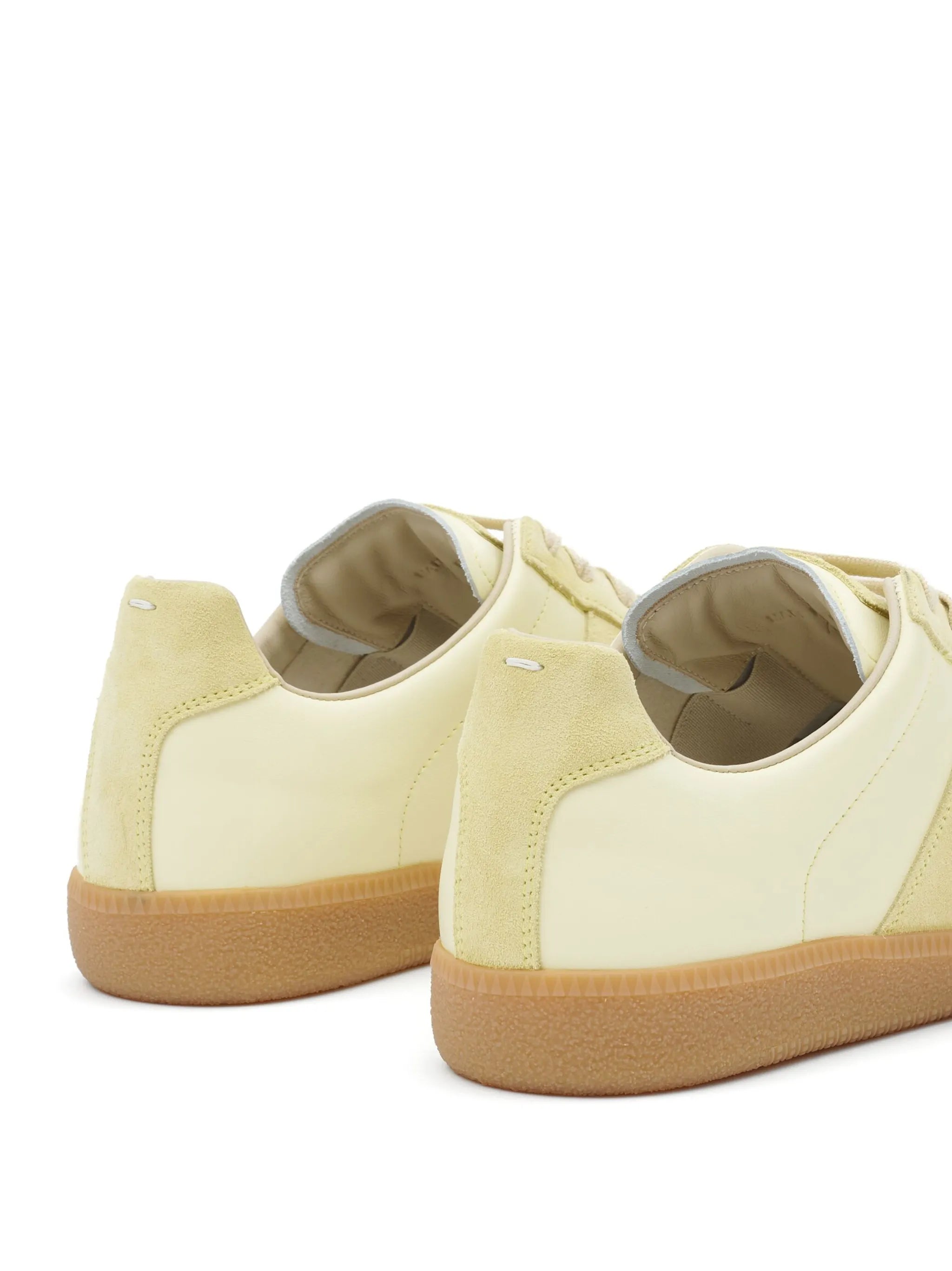Replica low-top leather sneakers