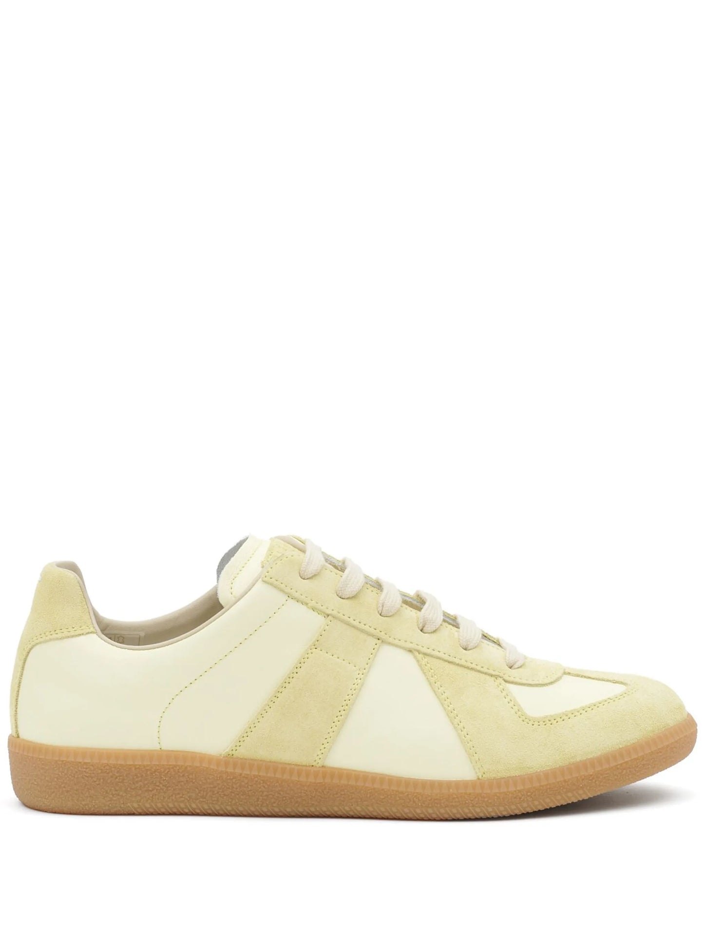 Replica low-top leather sneakers