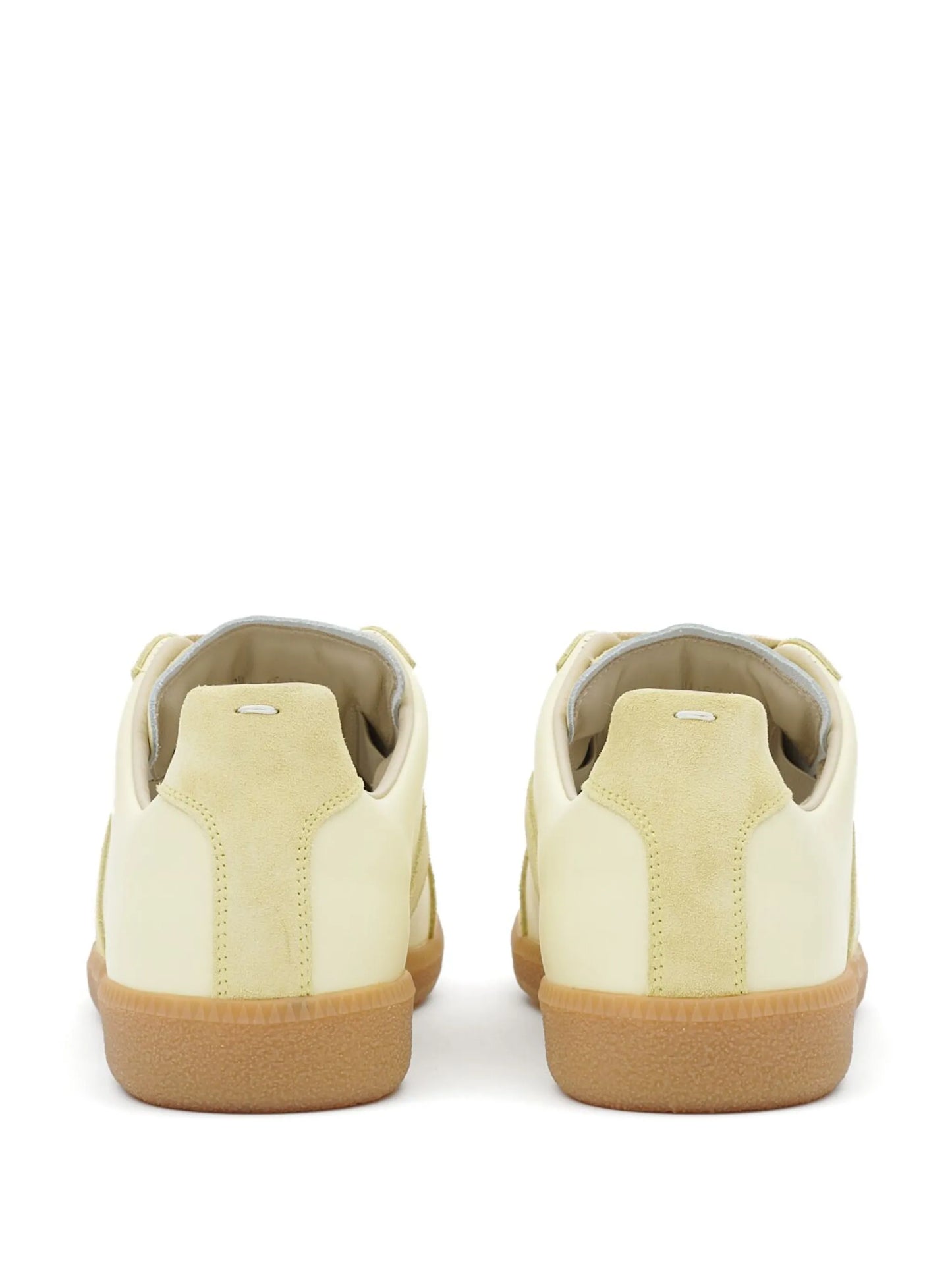 Replica low-top leather sneakers
