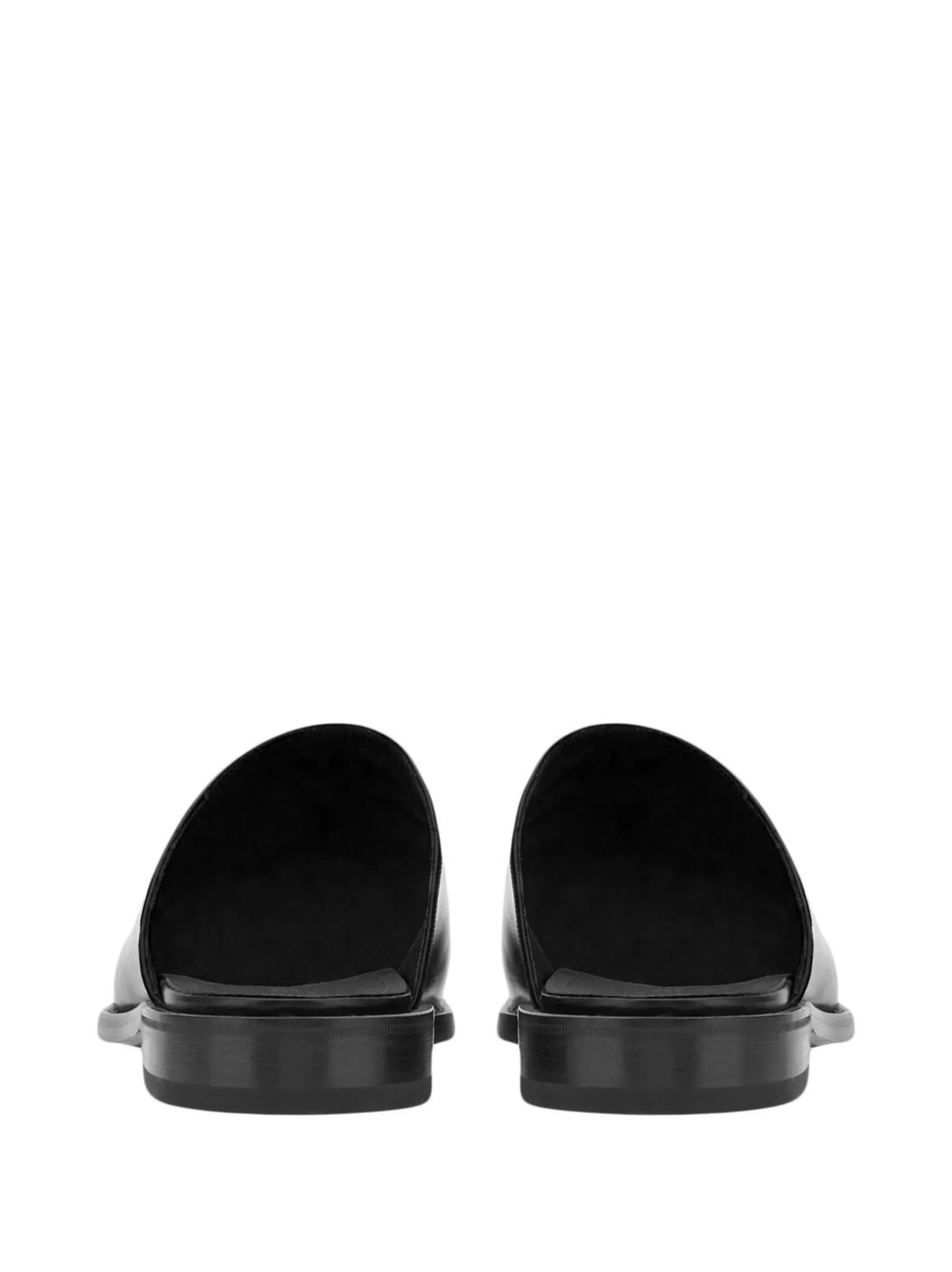 leather slip-on loafers