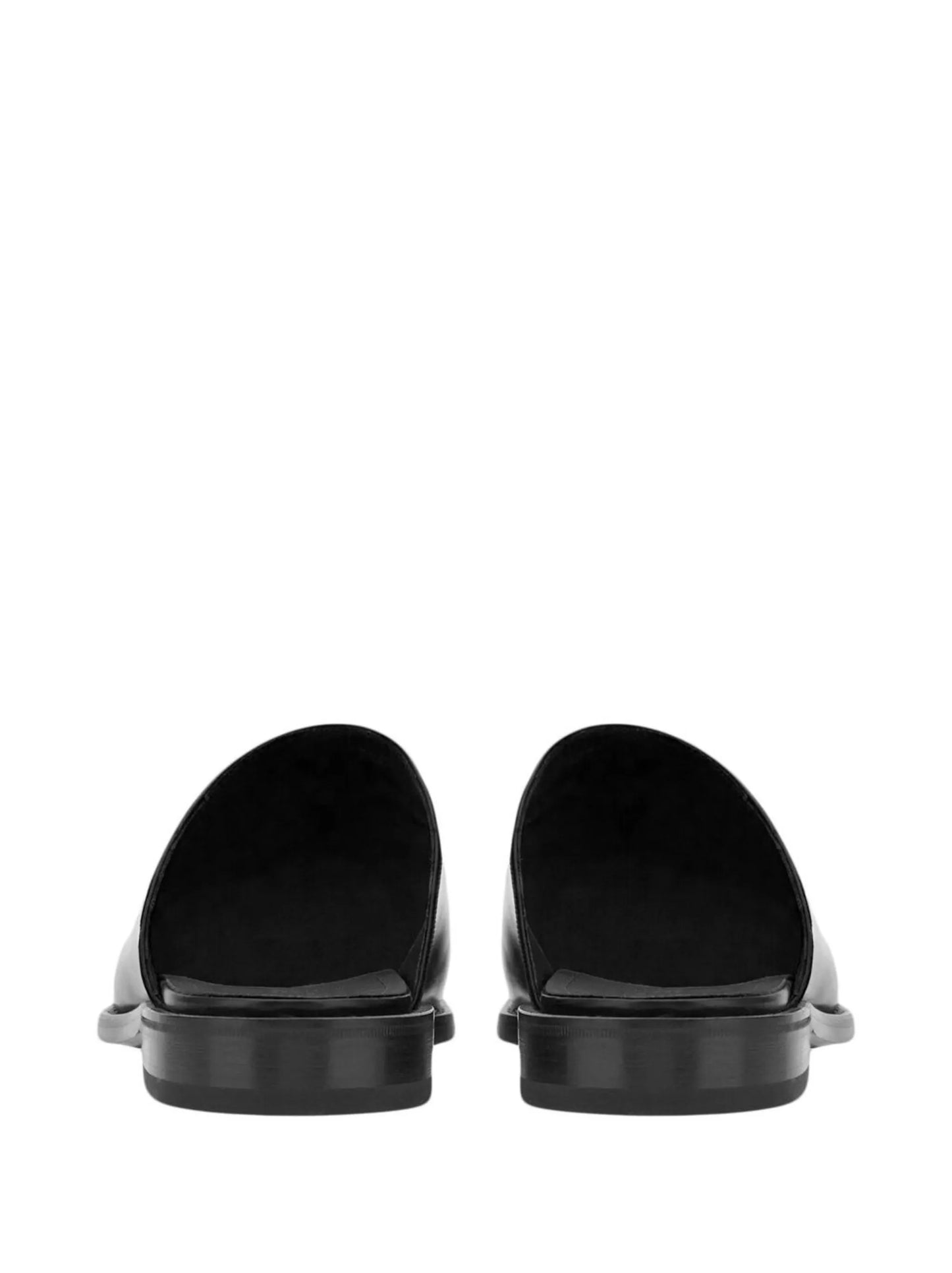 leather slip-on loafers