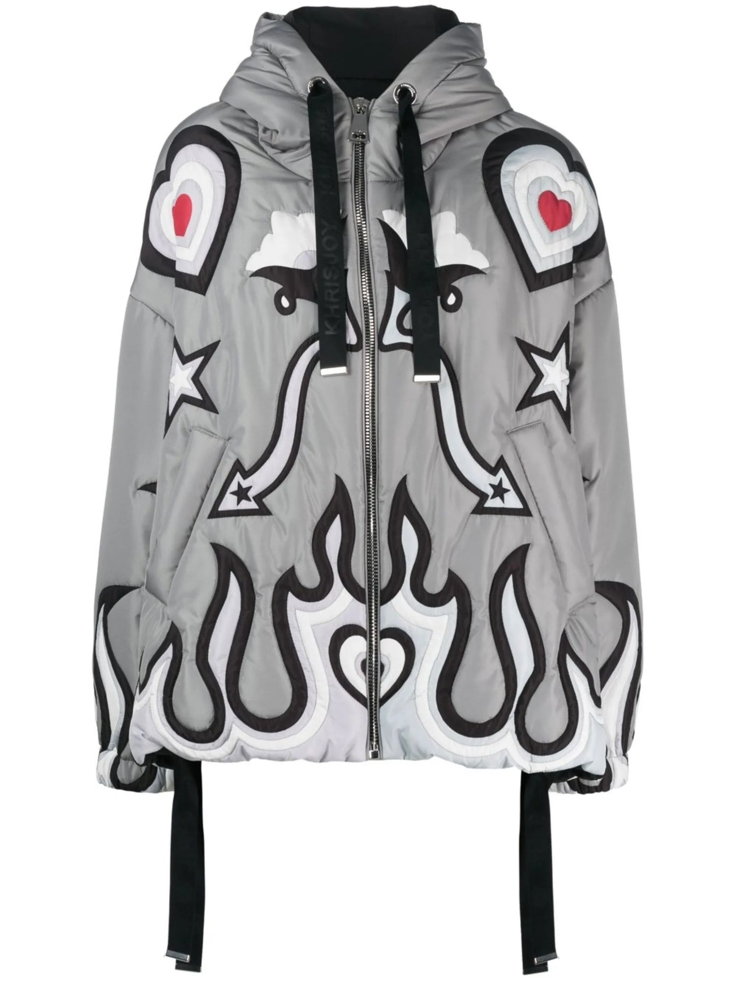 Khris graphic-print windbreaker