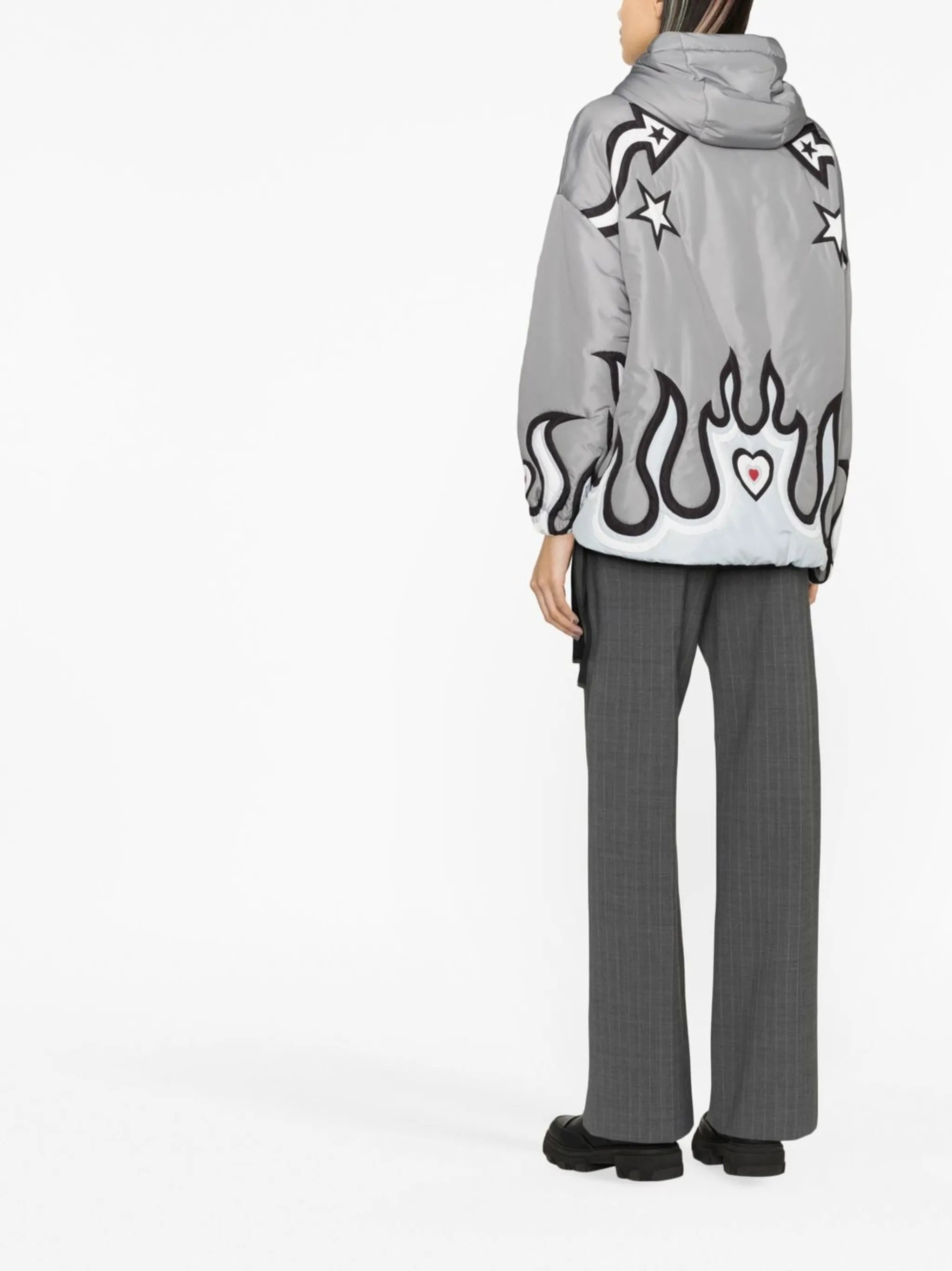 Khris graphic-print windbreaker