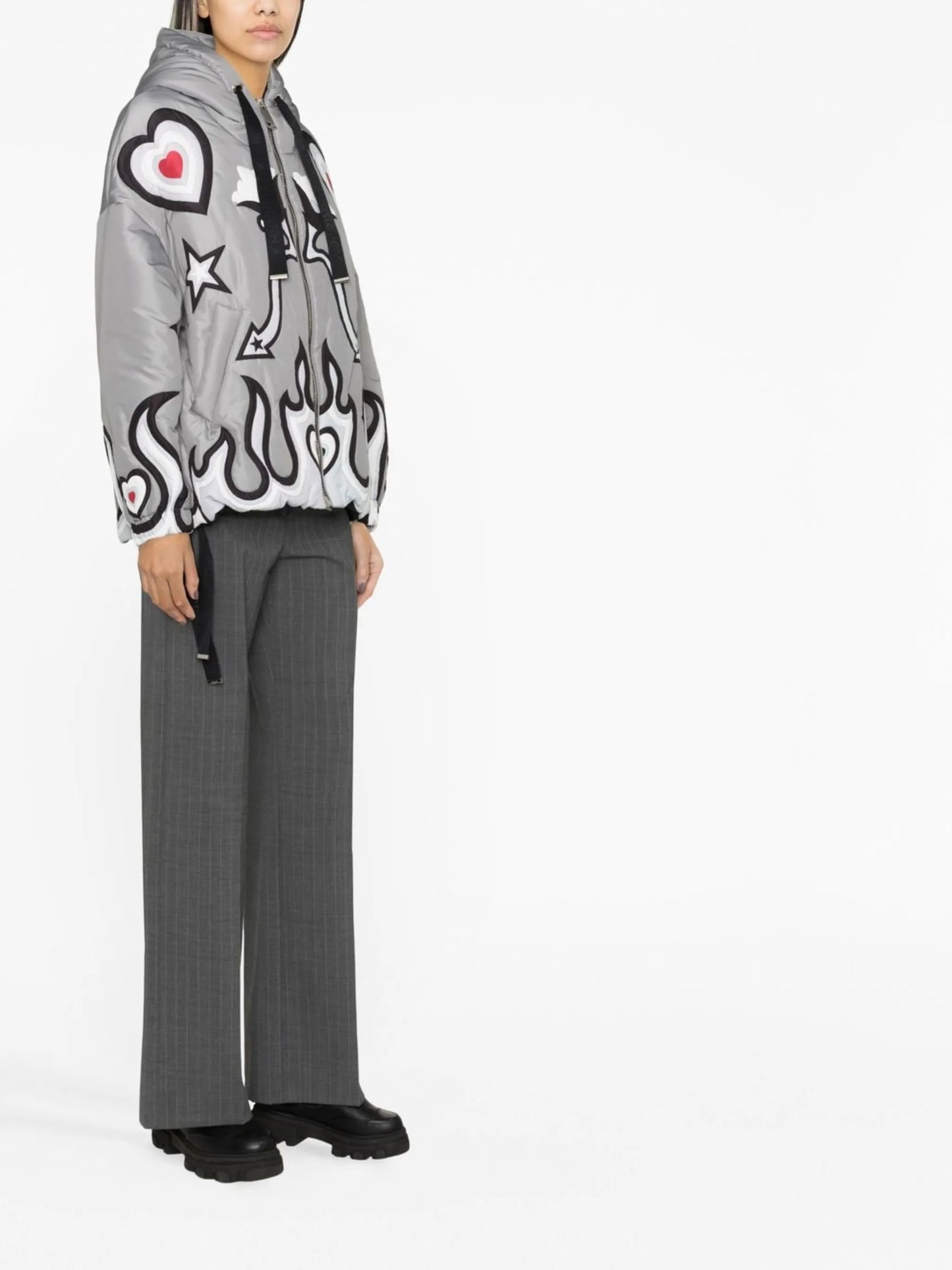 Khris graphic-print windbreaker