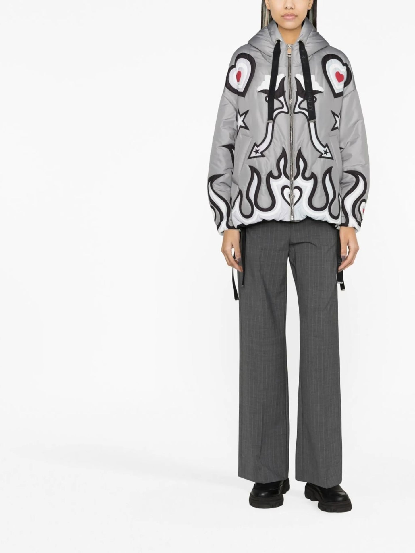 Khris graphic-print windbreaker