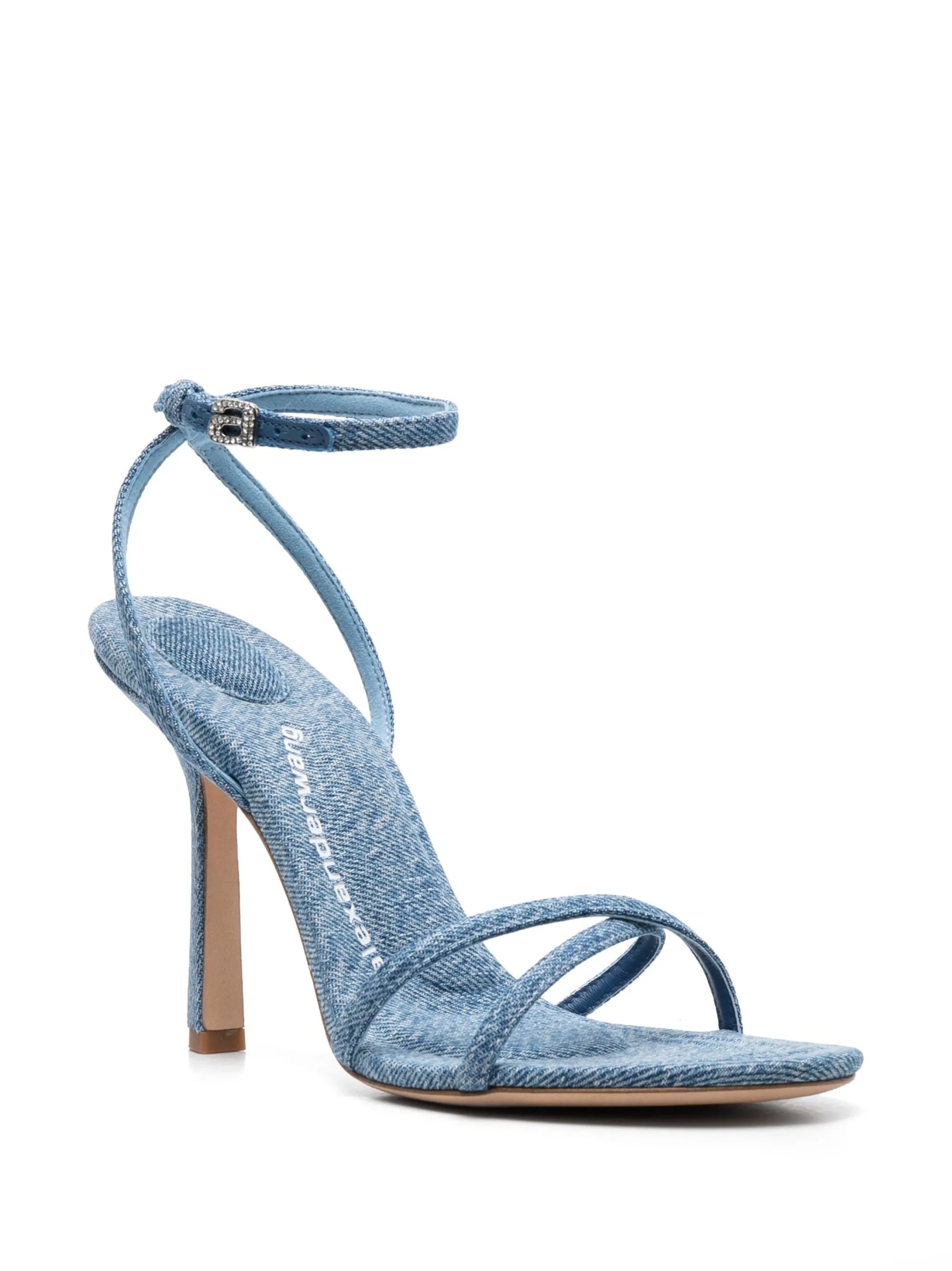cross-strap 110mm sandals