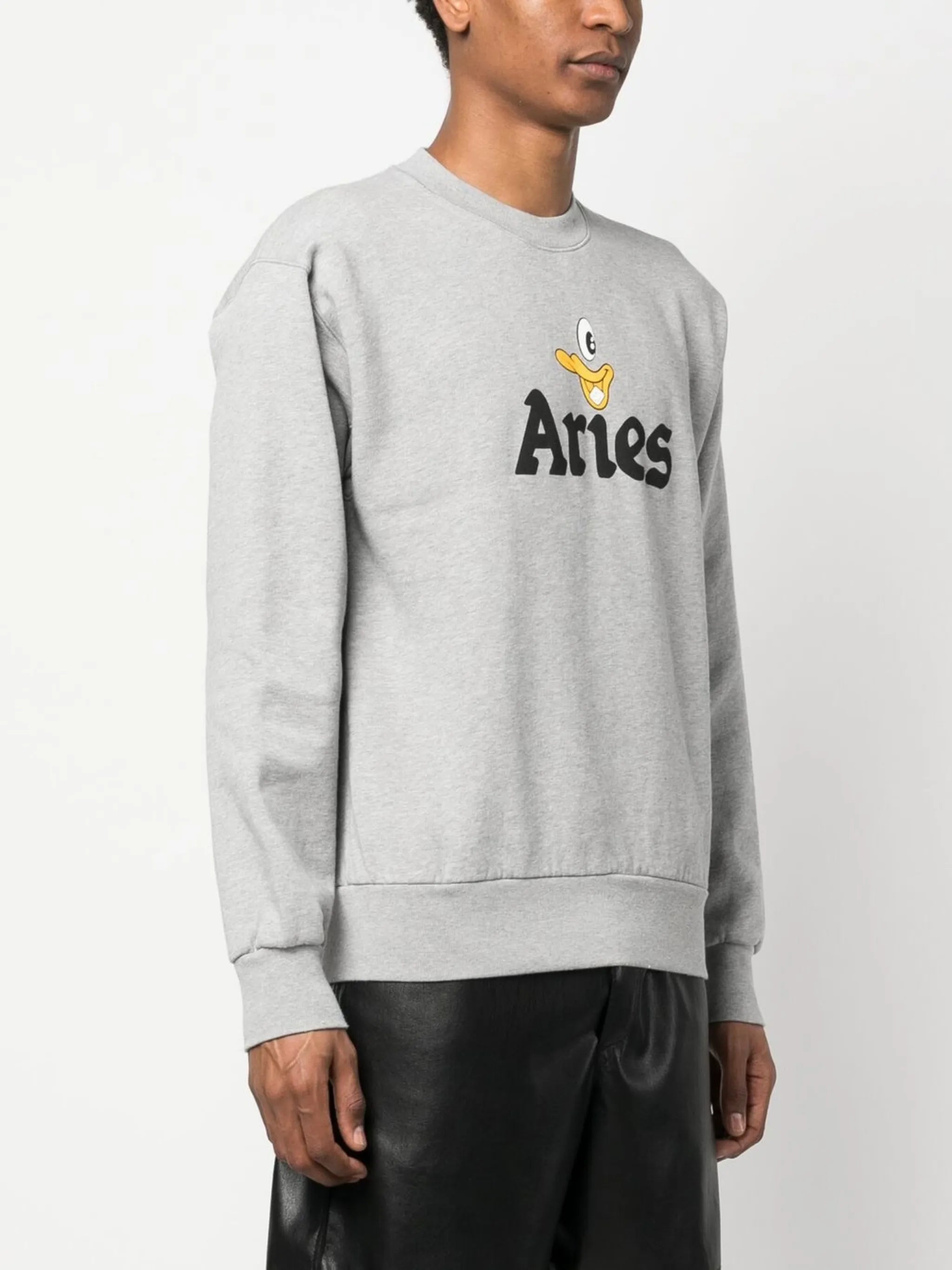 logo-print cotton sweatshirt