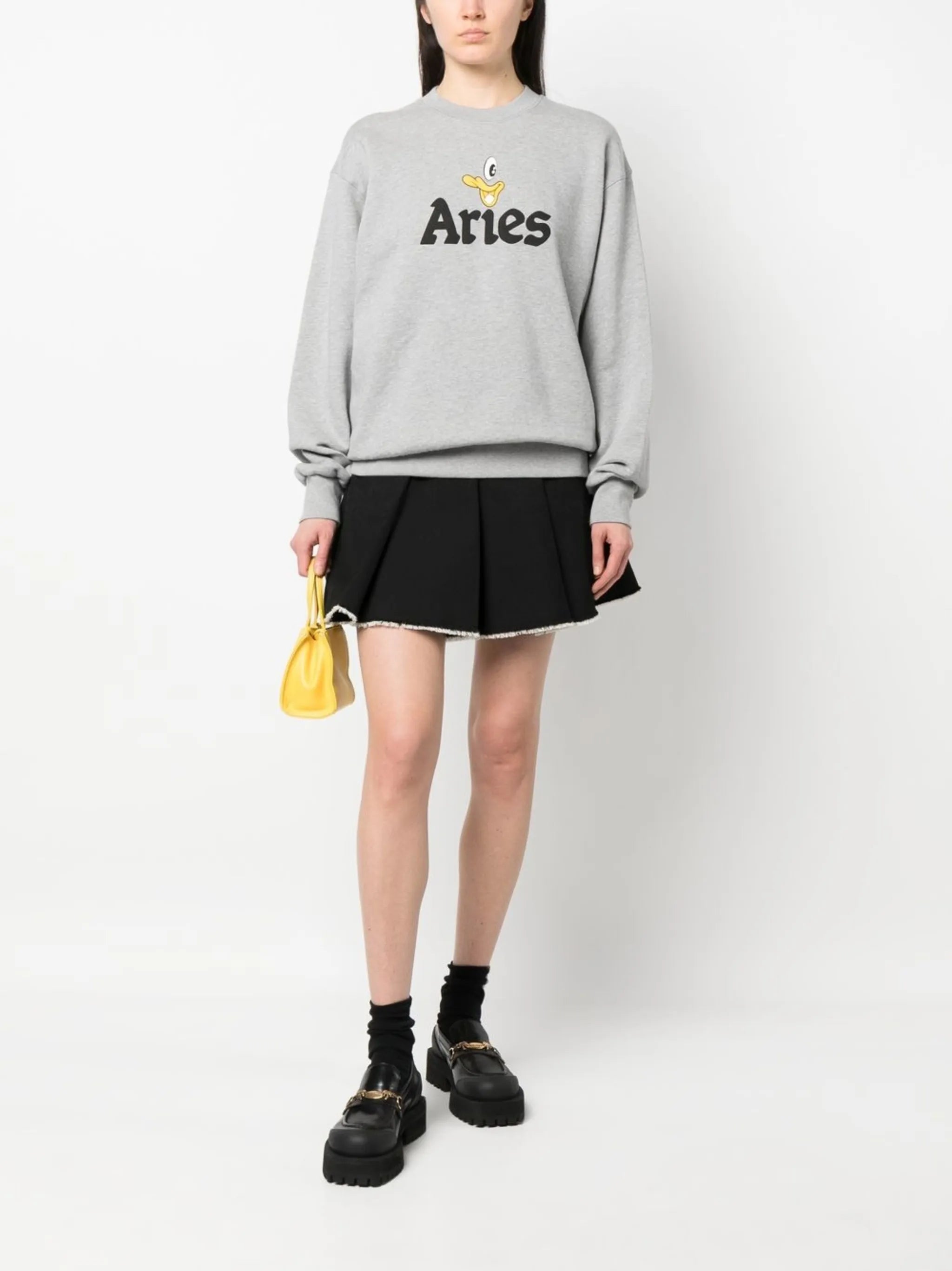 logo-print cotton sweatshirt