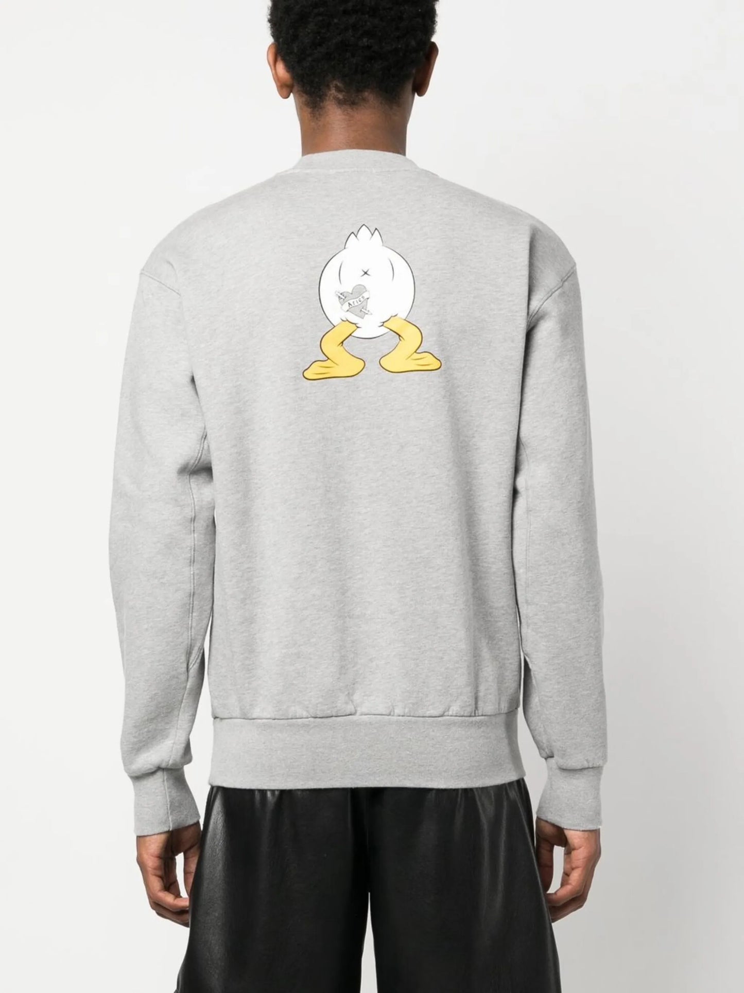 logo-print cotton sweatshirt